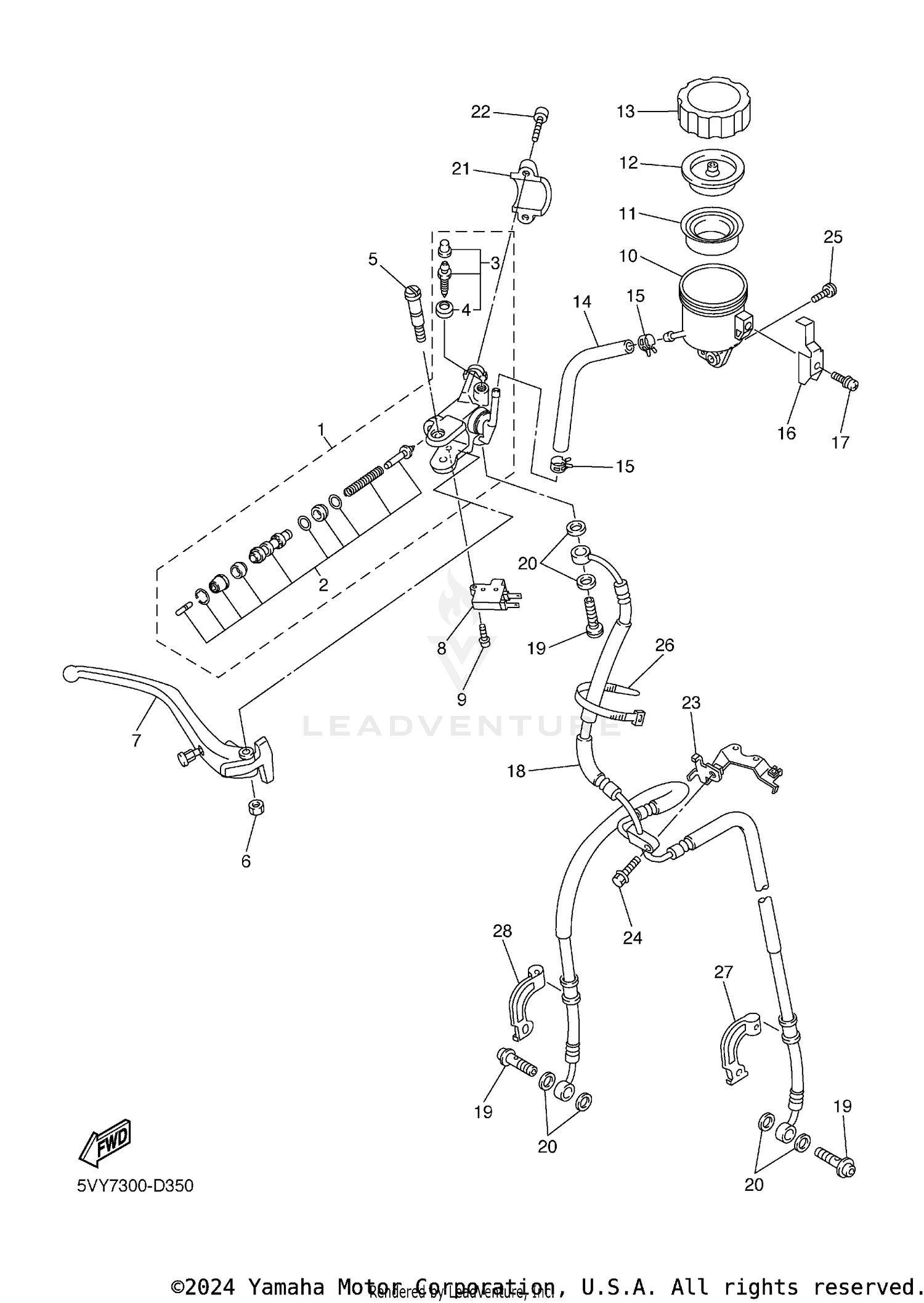 FRONT MASTER CYLINDER