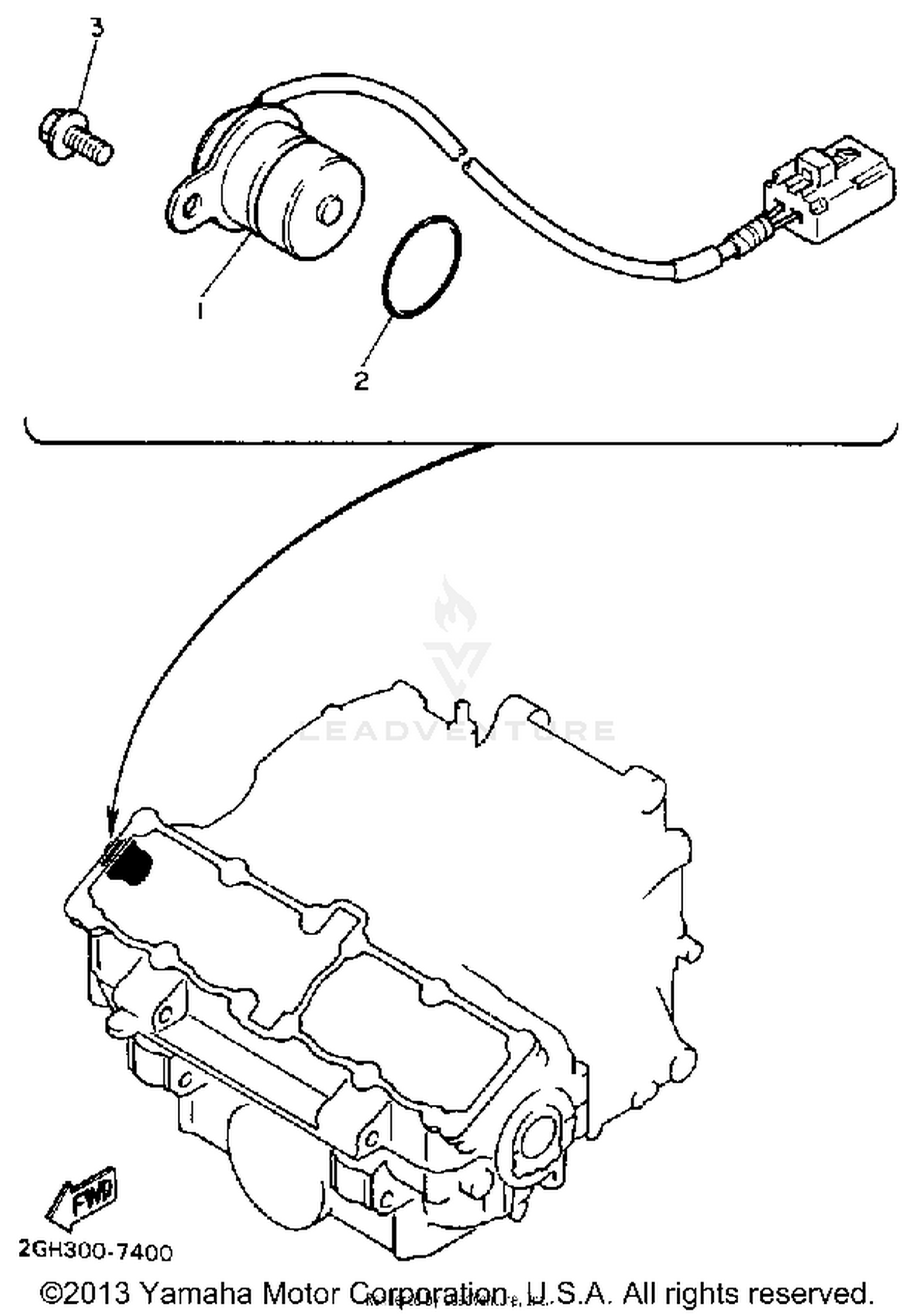 PICKUP COIL-GOVERNOR