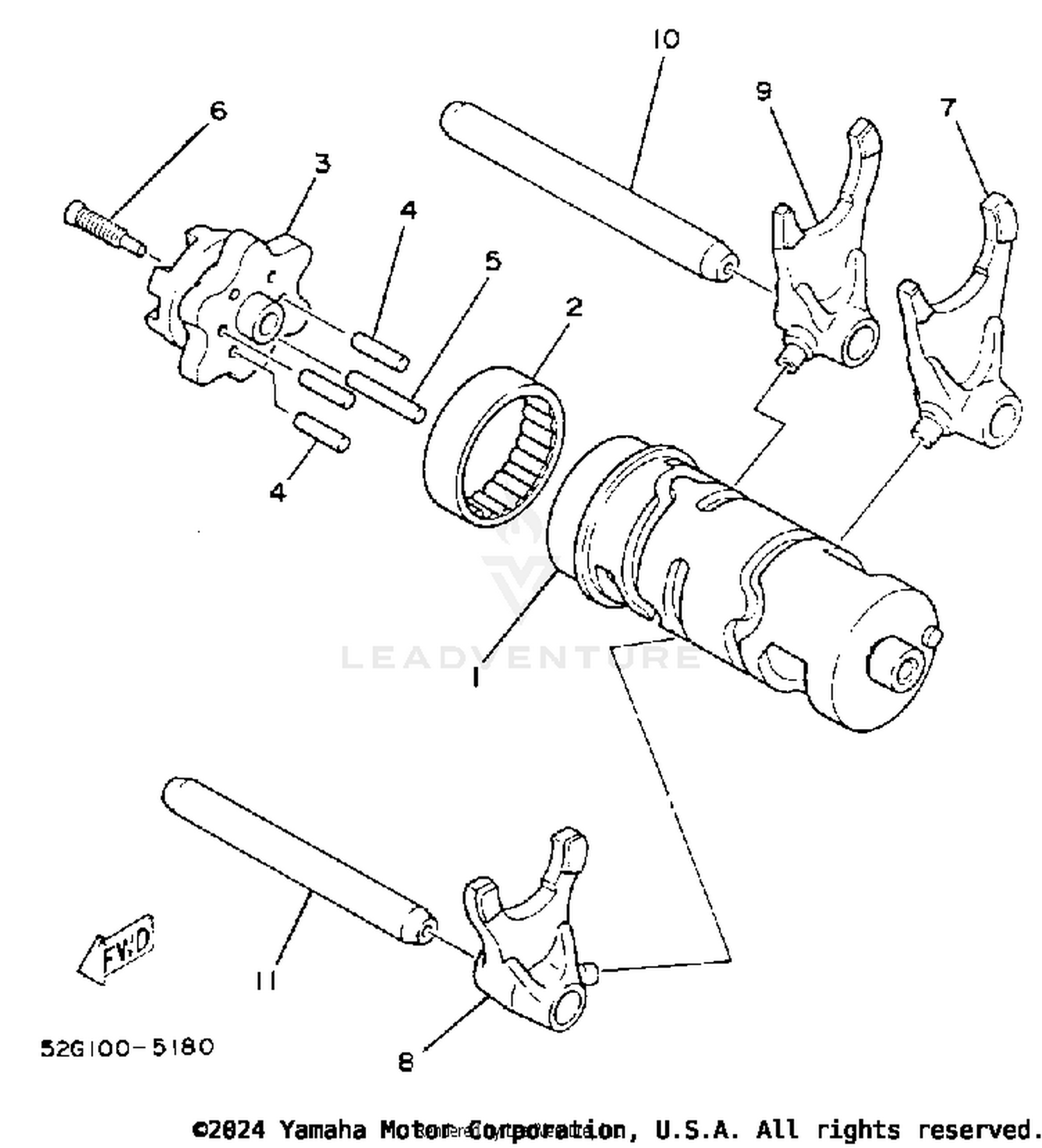 SHIFT CAM - FORK