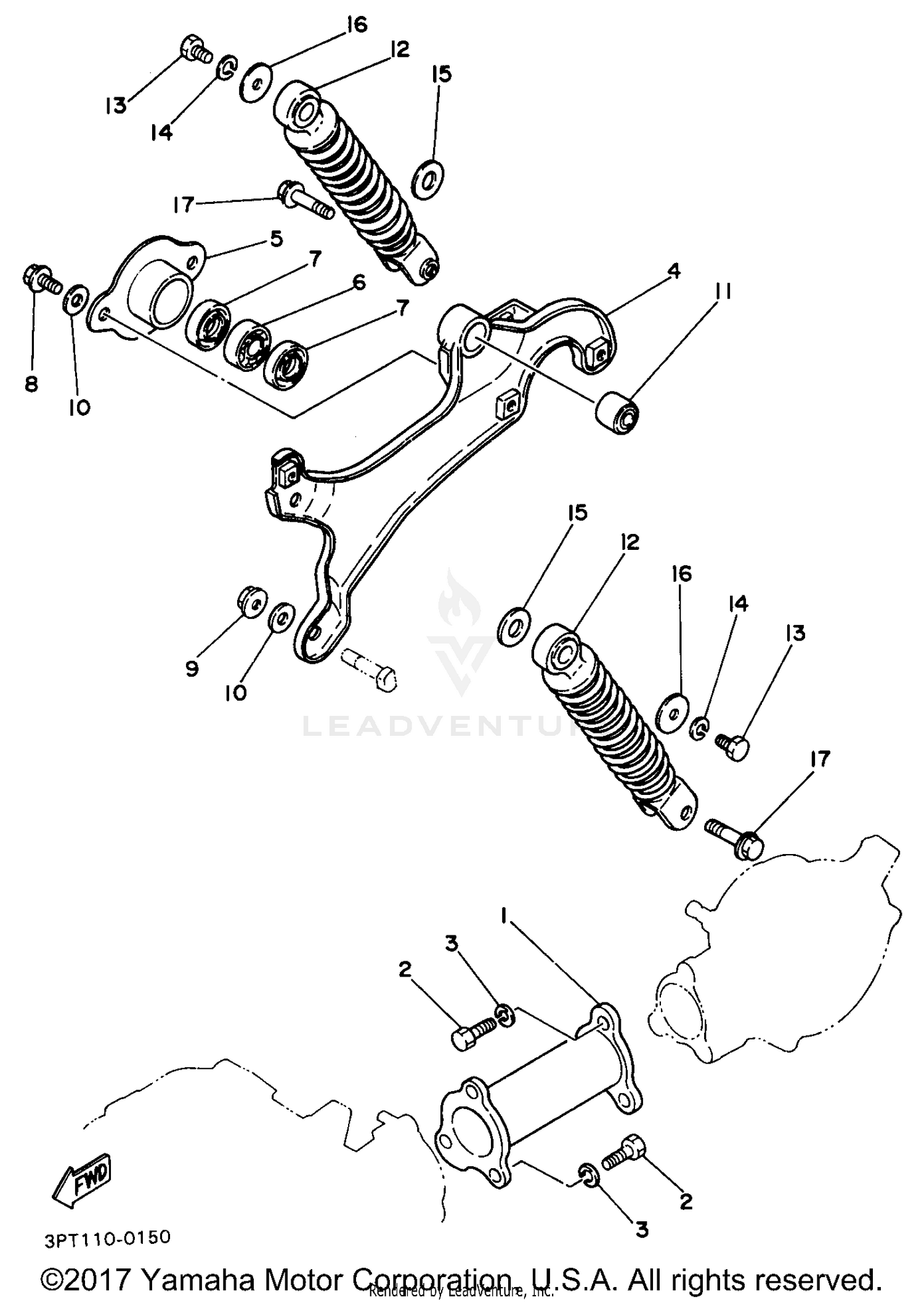 REAR ARM SUSPENSION