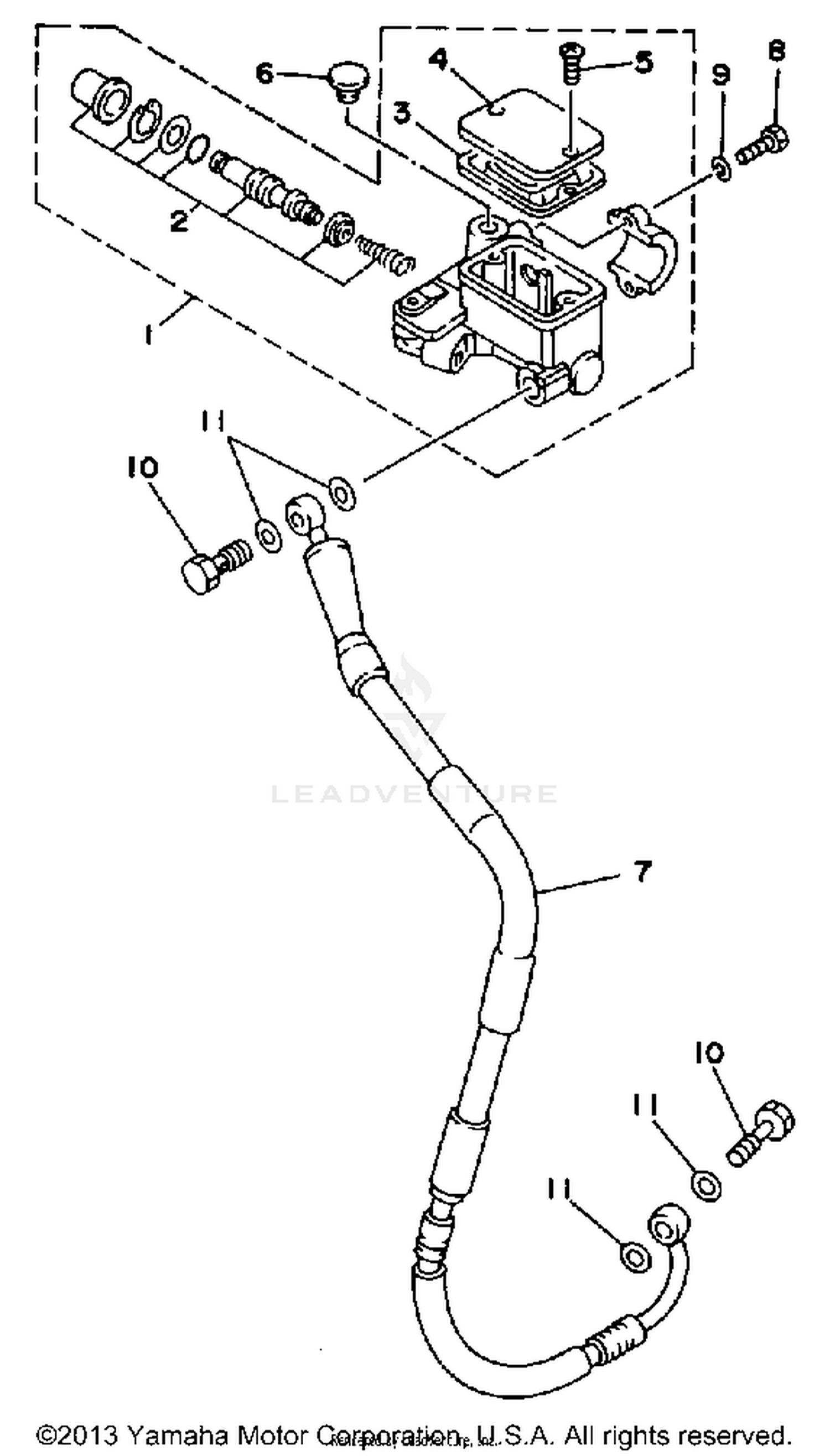 FRONT MASTER CYLINDER