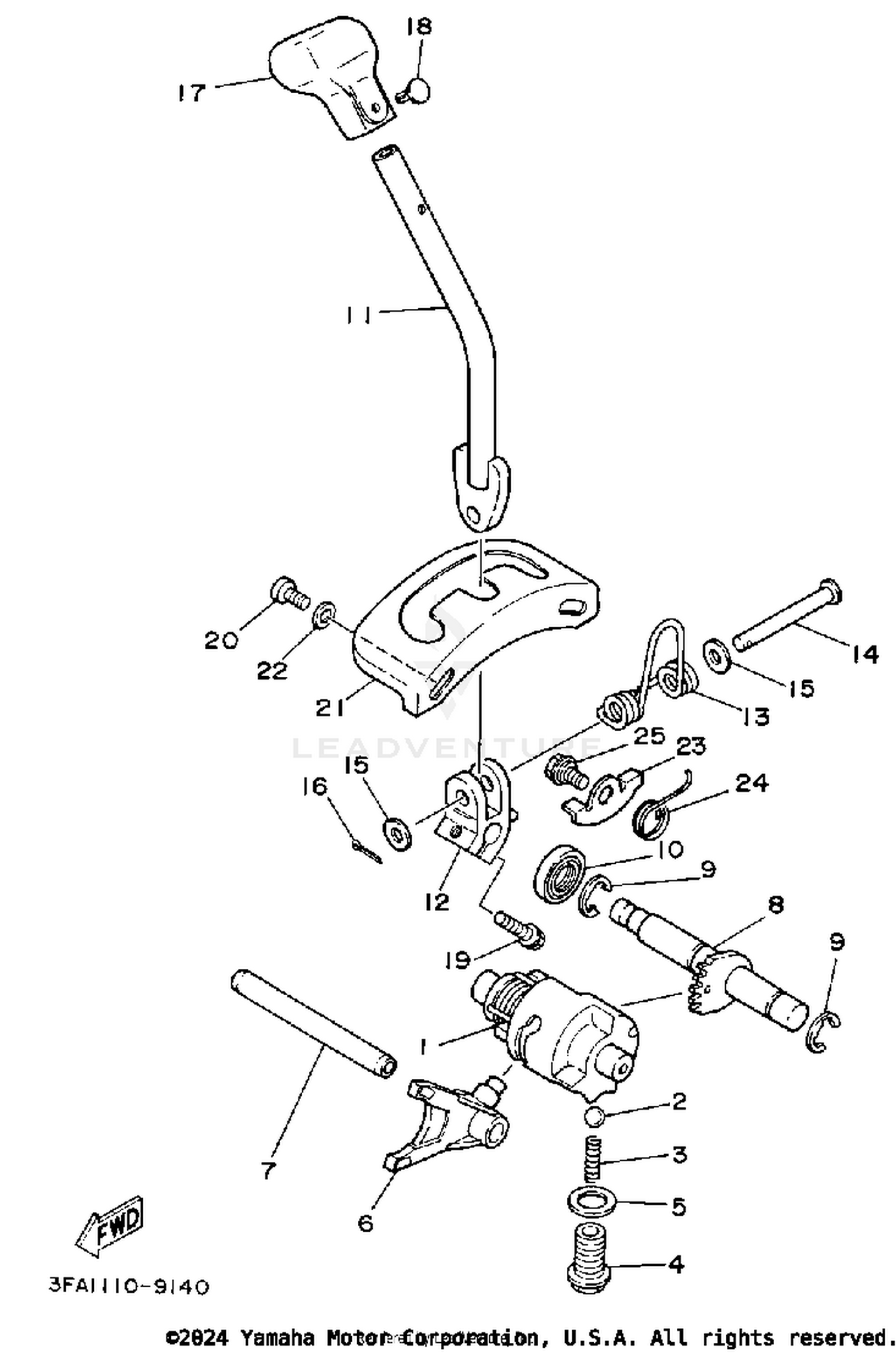 SHIFT CAM-FORK