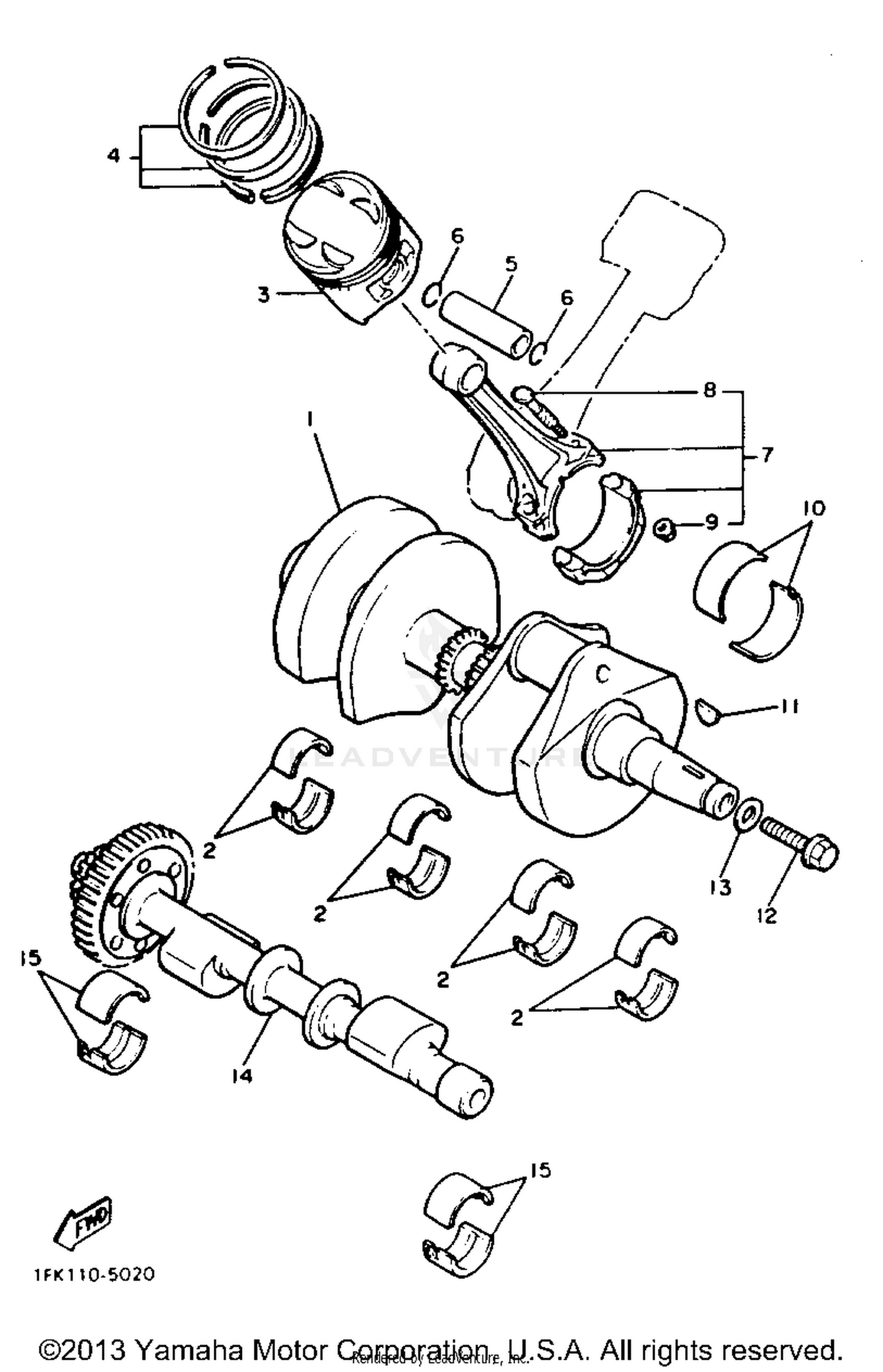 CRANKSHAFT PISTON
