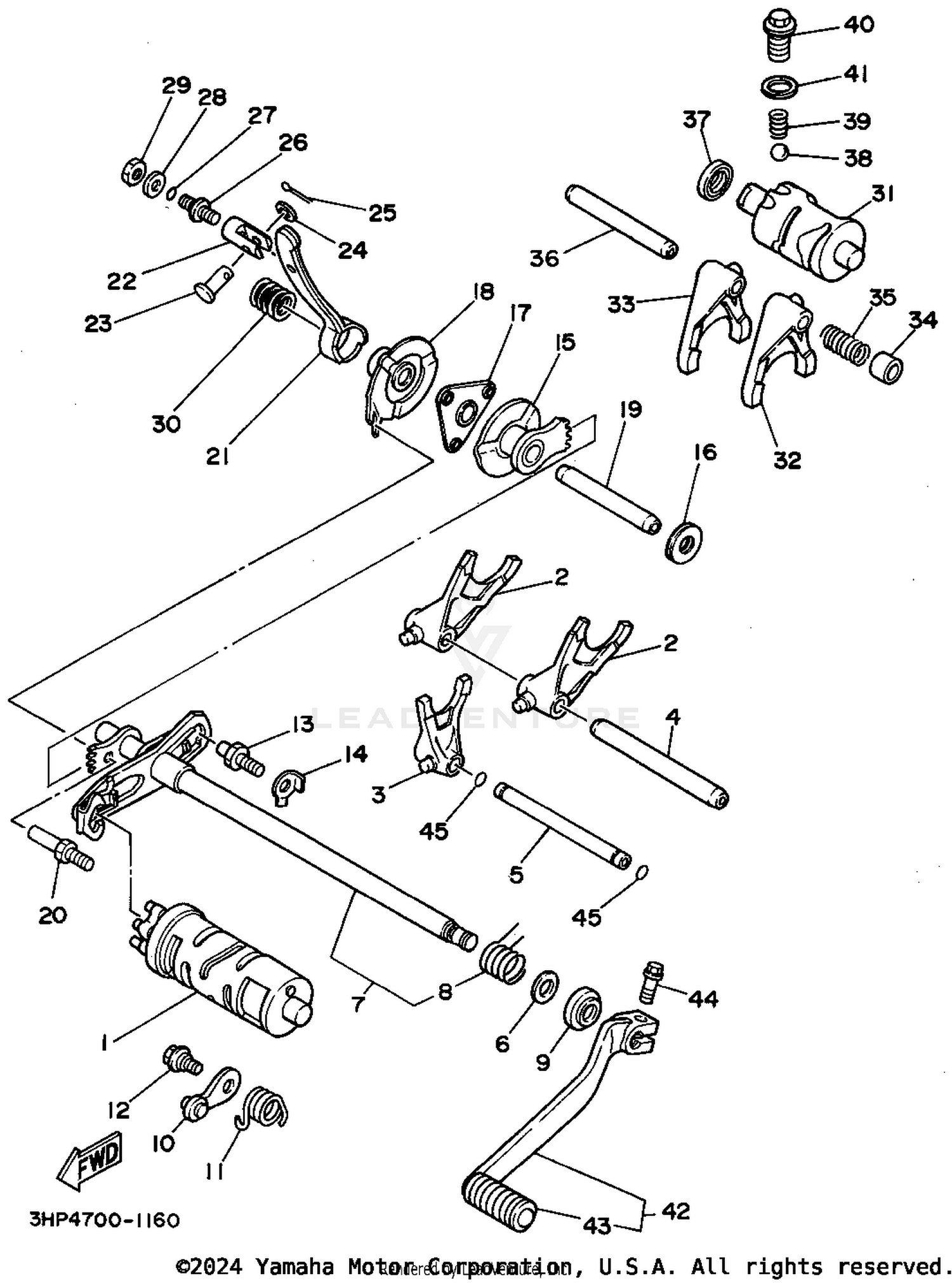 SHIFT CAM - SHIFT FORK