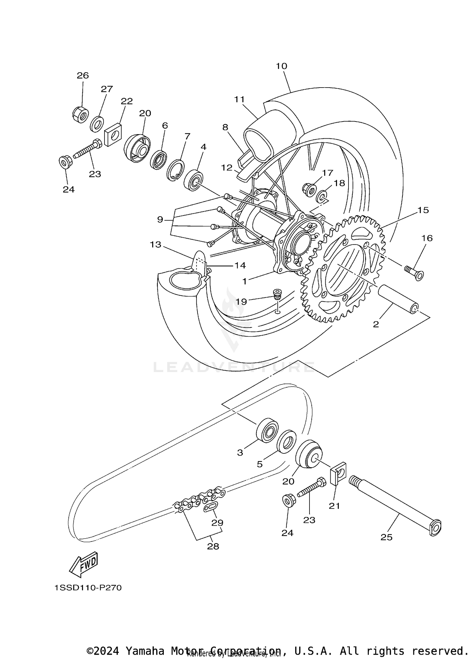REAR WHEEL