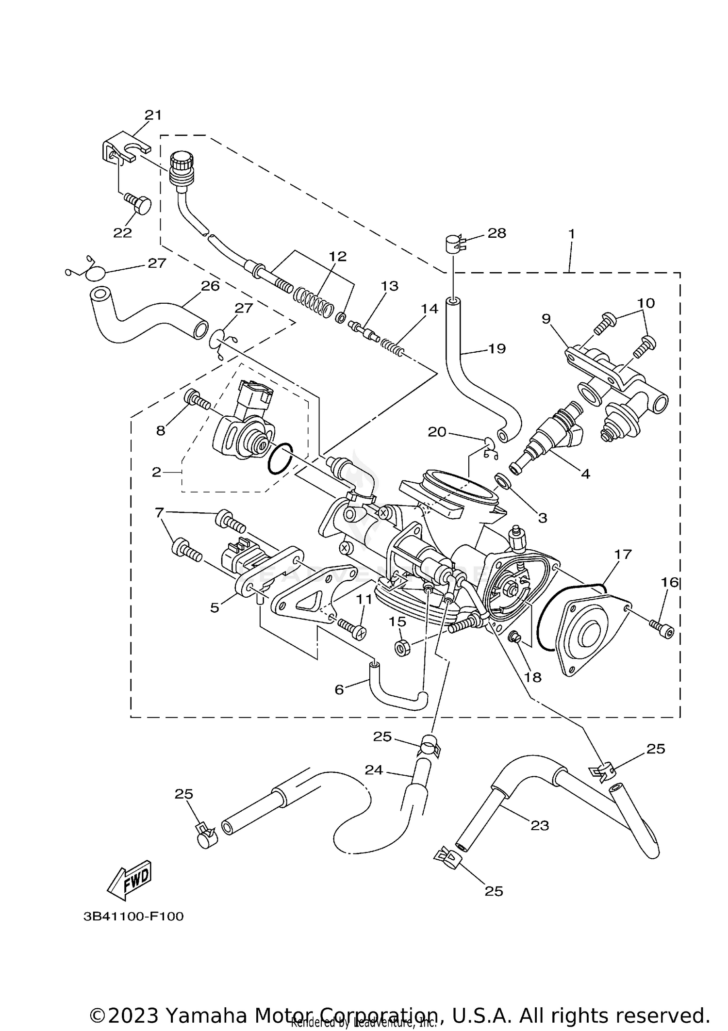THROTTLE BODY ASSY 1