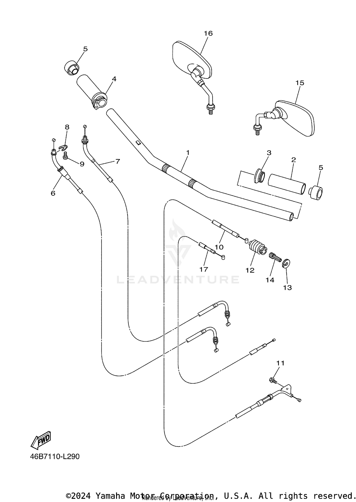 STEERING HANDLE & CABLE