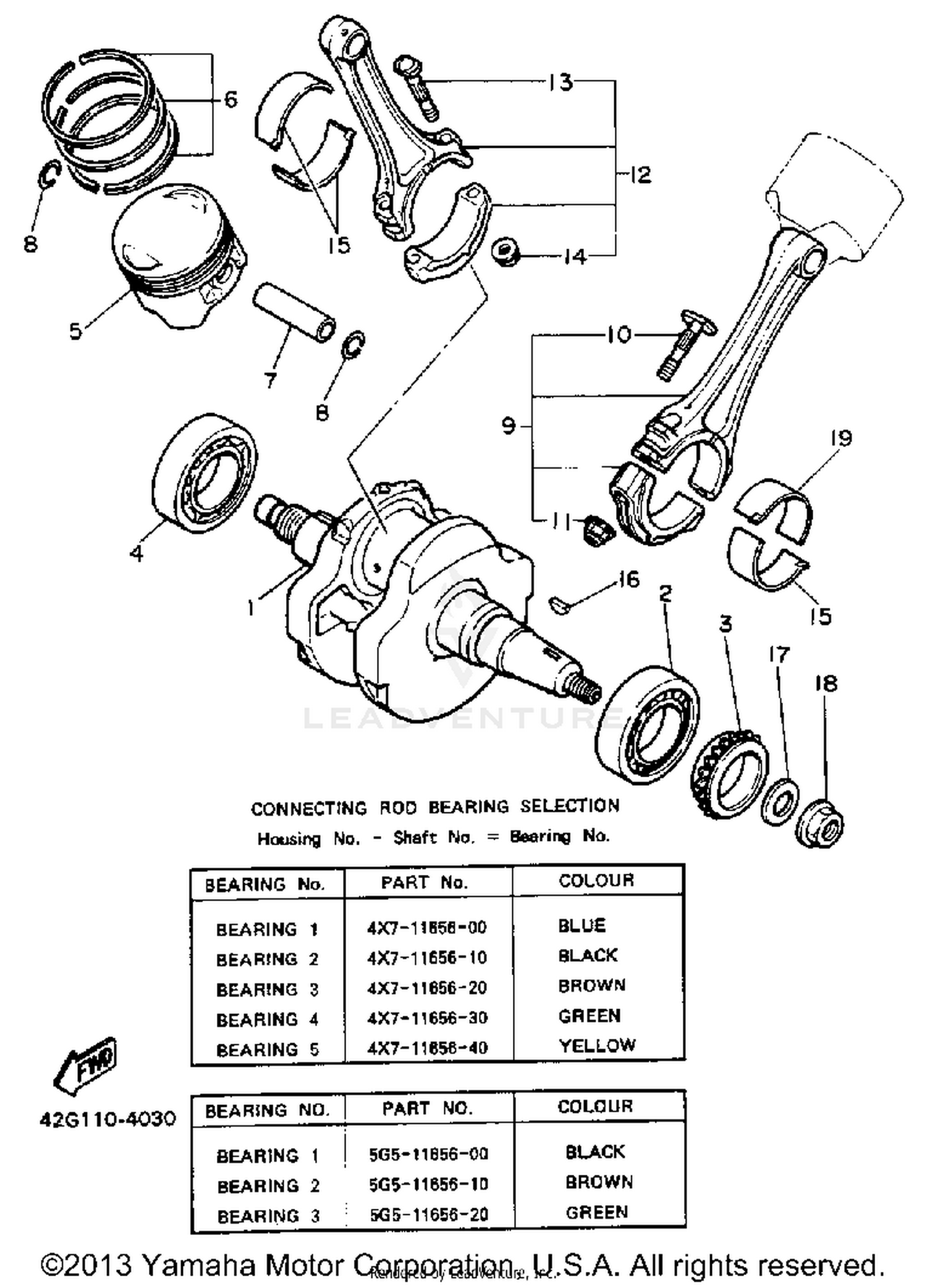 CRANKSHAFT PISTON