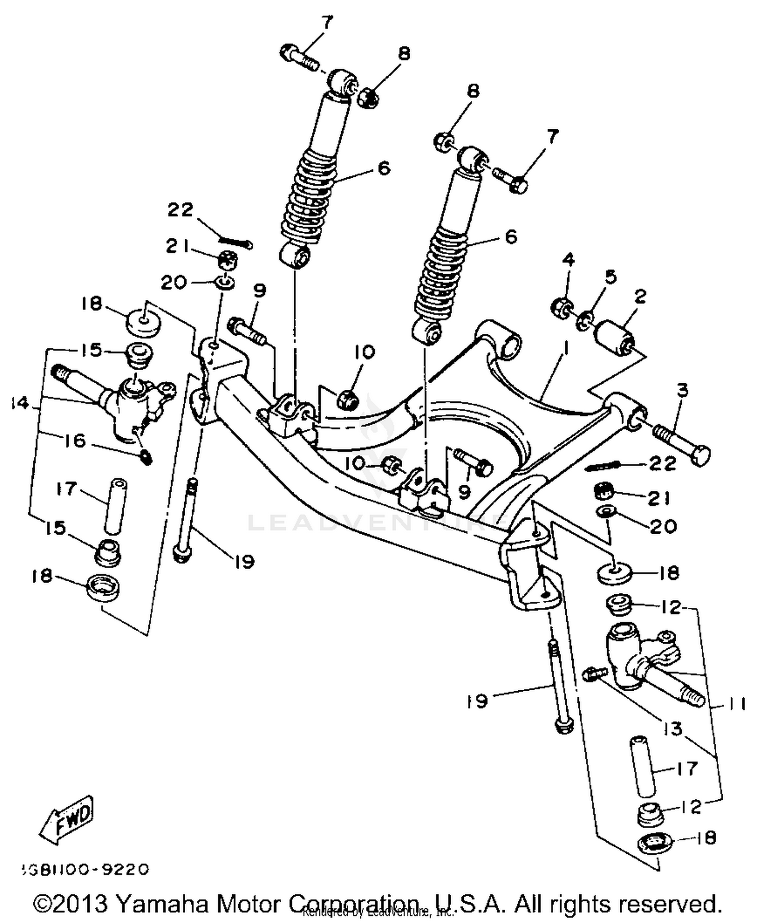 FRONT SUSPENSION - WHEEL