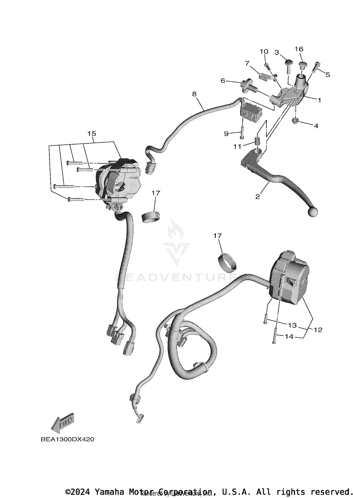 HANDLE SWITCH & LEVER
