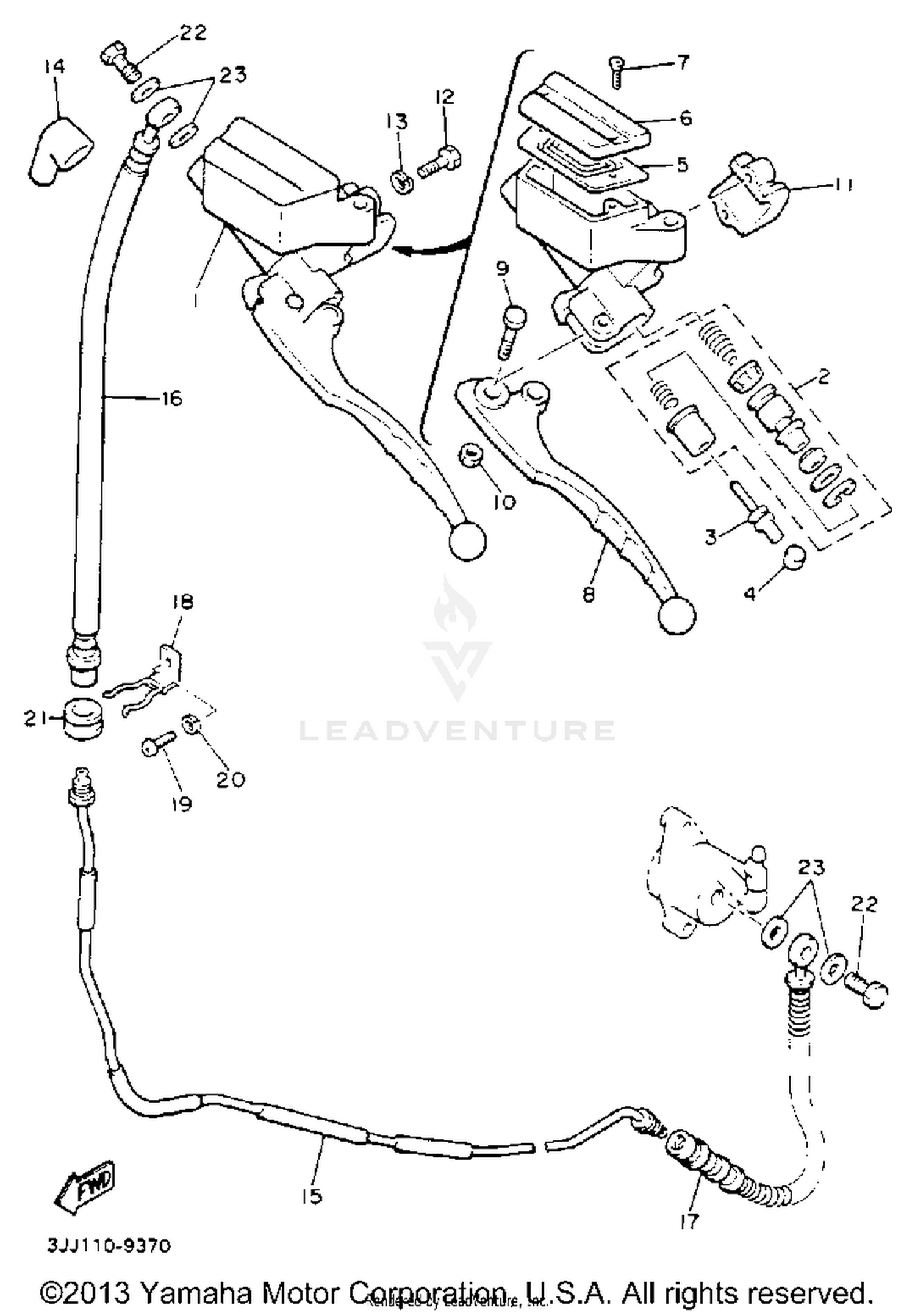 FRONT MASTER CYLINDER 2