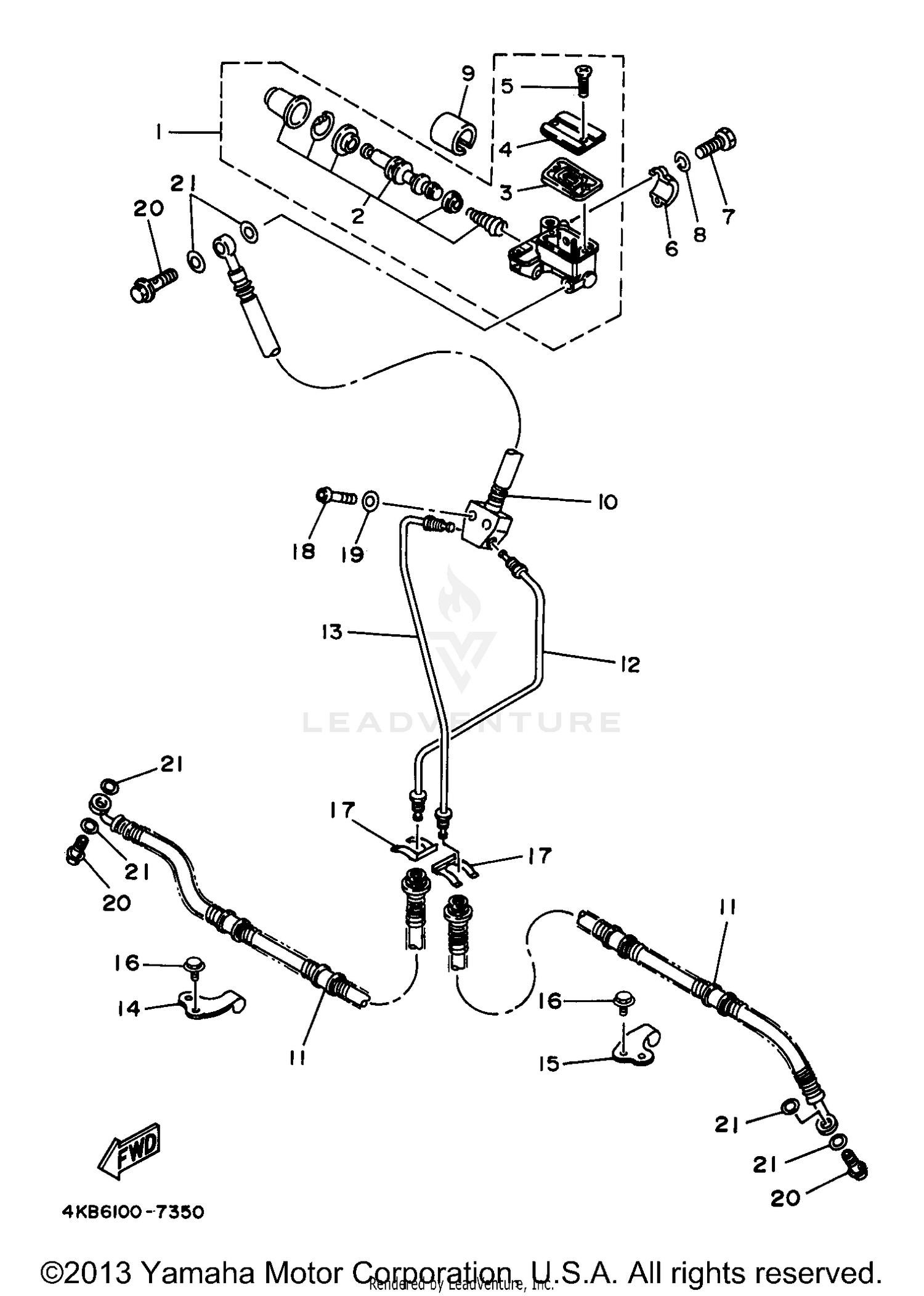 FRONT MASTER CYLINDER
