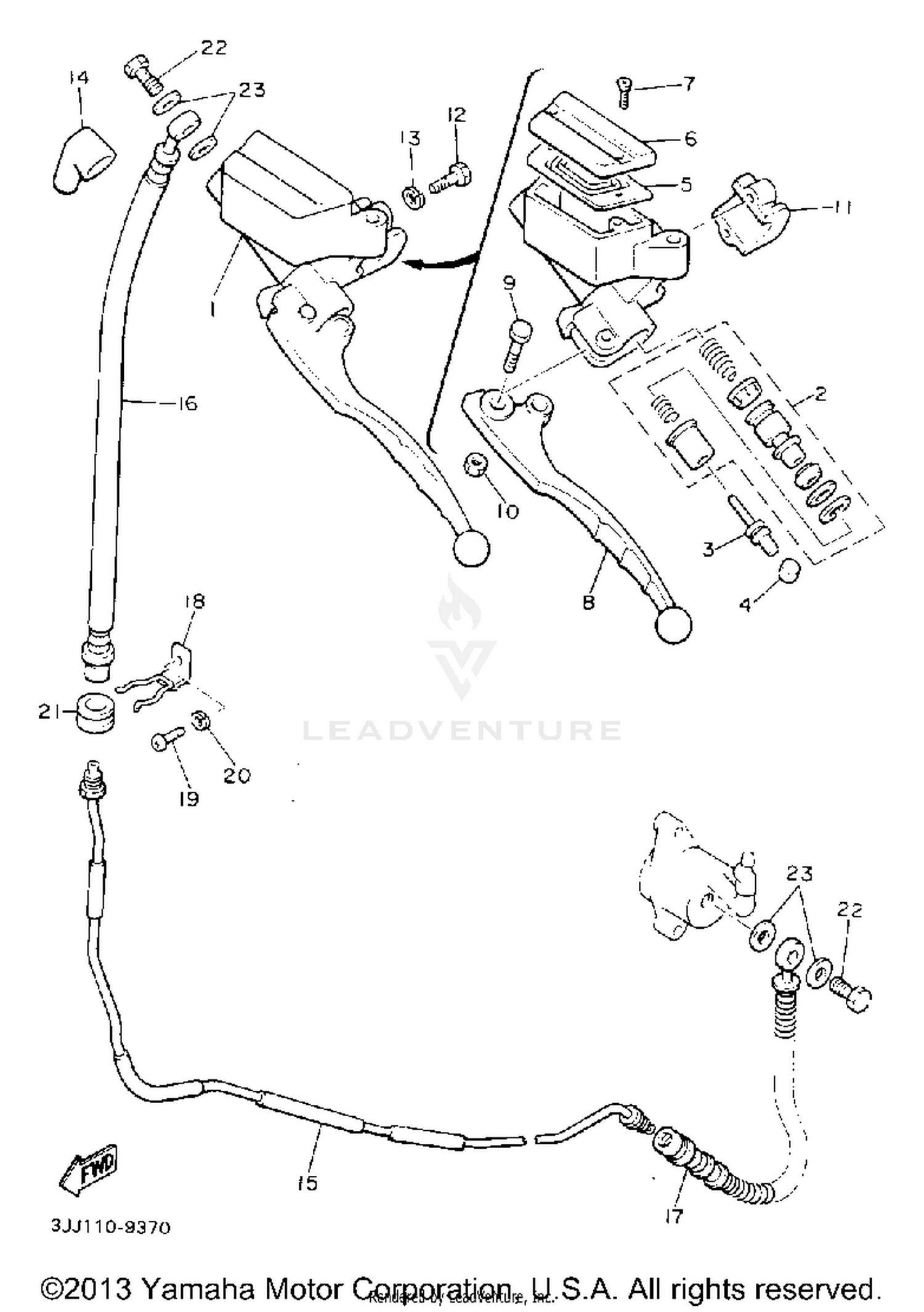 FRONT MASTER CYLINDER 2