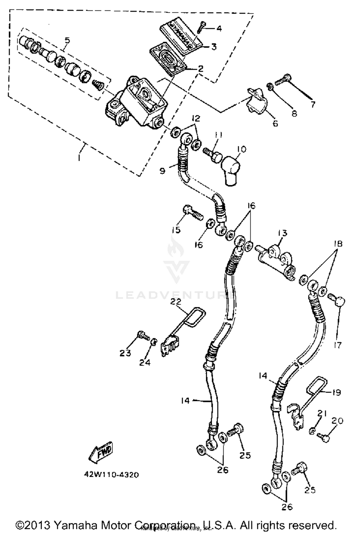 FRONT MASTER CYLINDER
