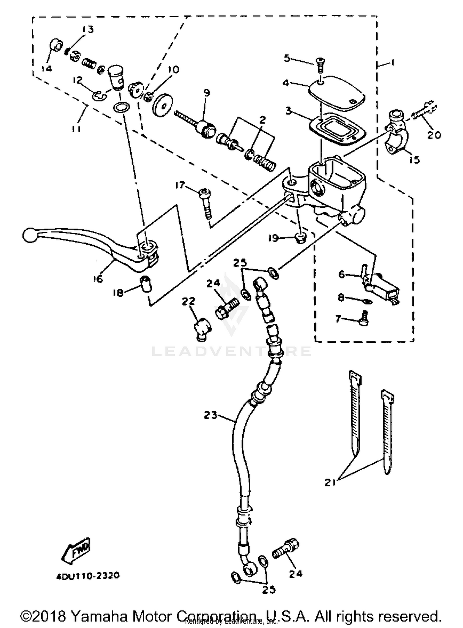 FRONT MASTER CYLINDER
