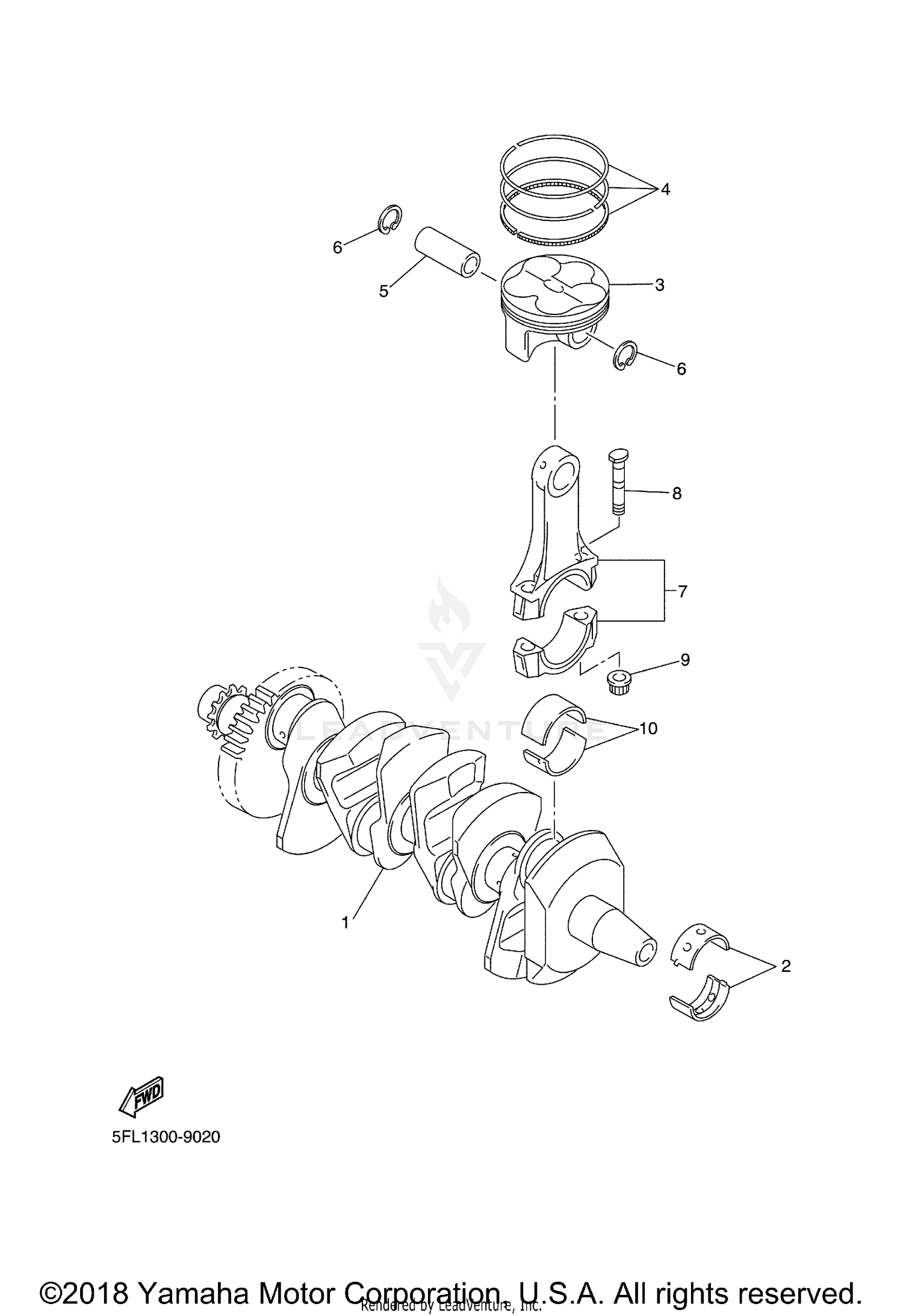 CRANKSHAFT PISTON