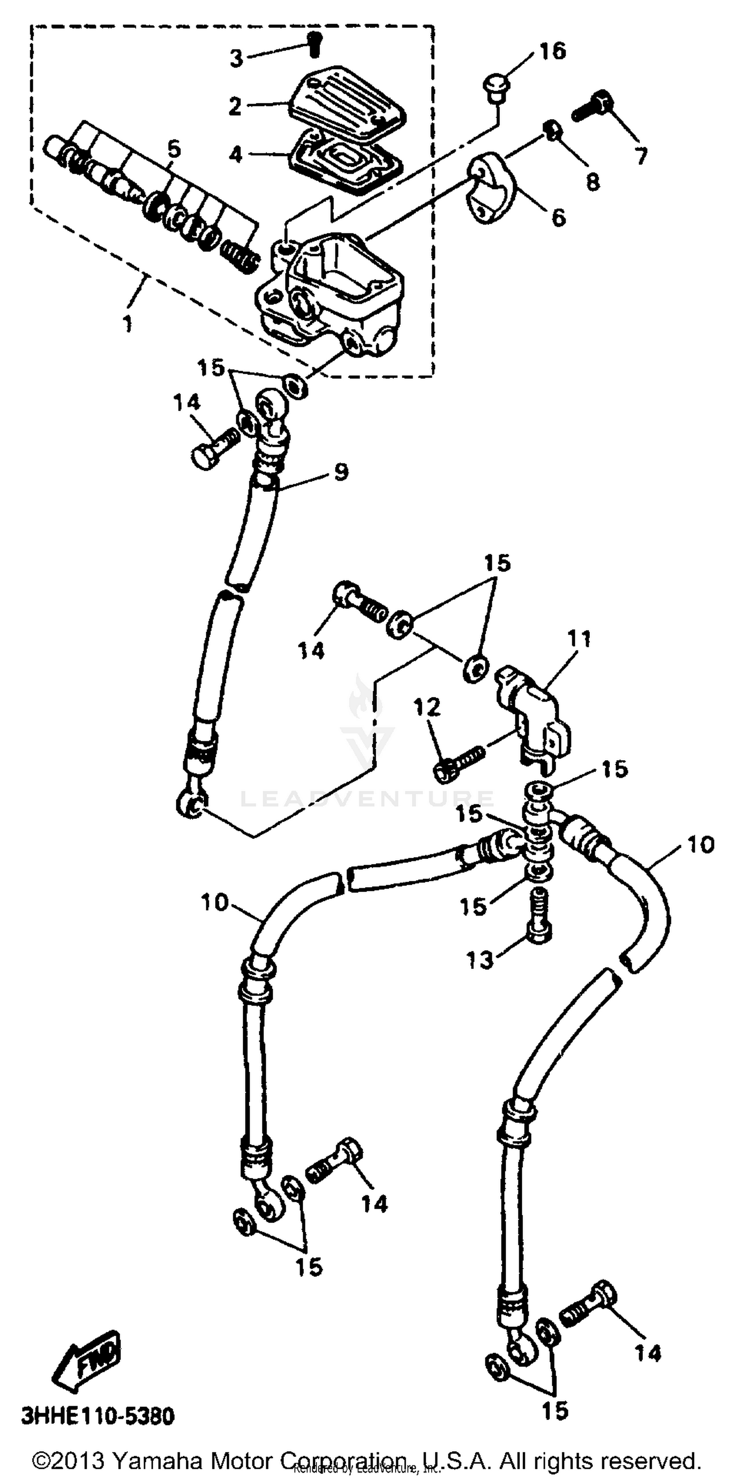 FRONT MASTER CYLINDER