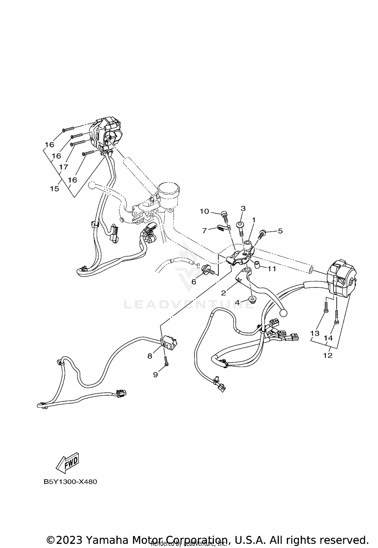 HANDLE SWITCH & LEVER