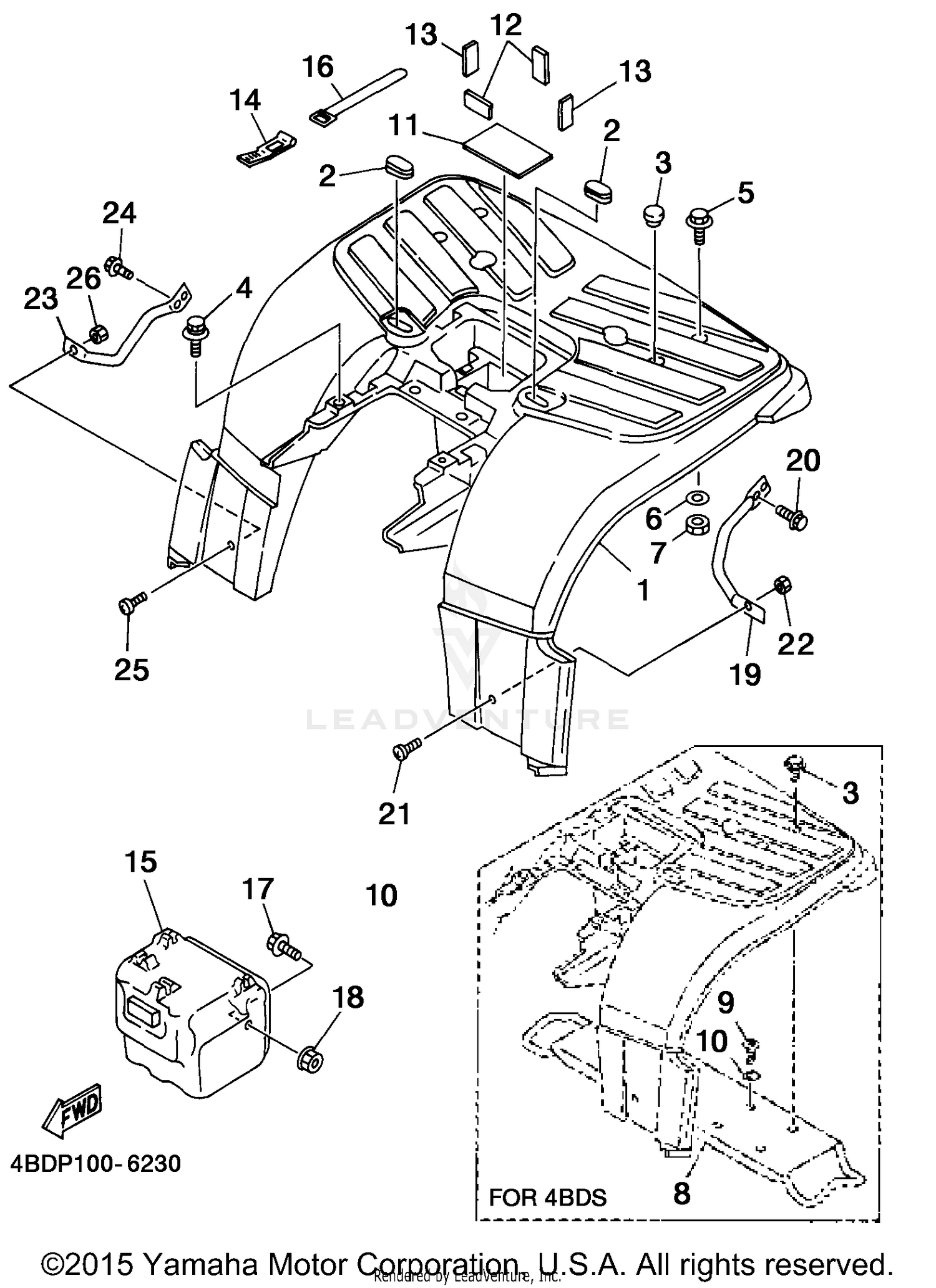 REAR FENDER 1