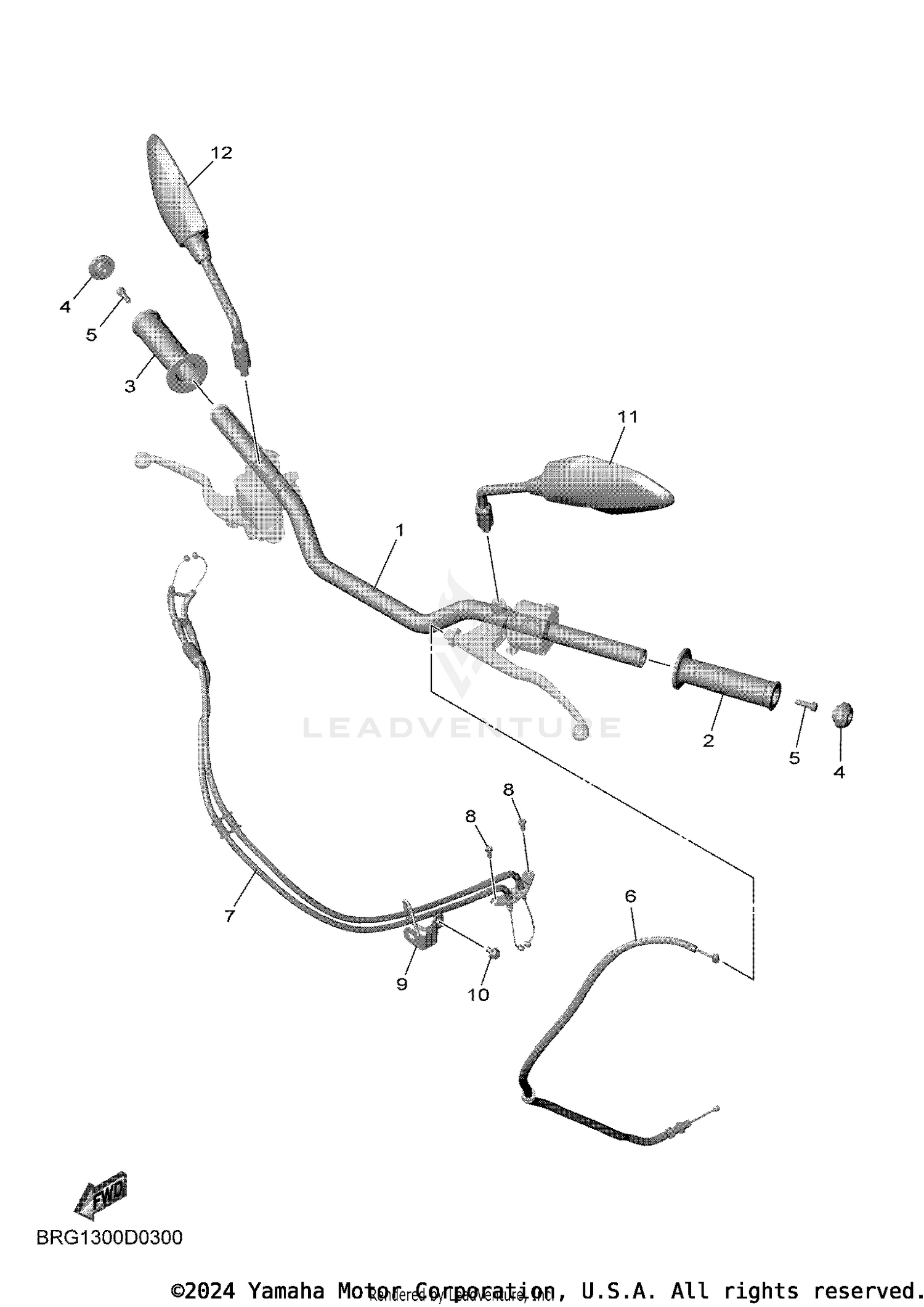 STEERING HANDLE & CABLE