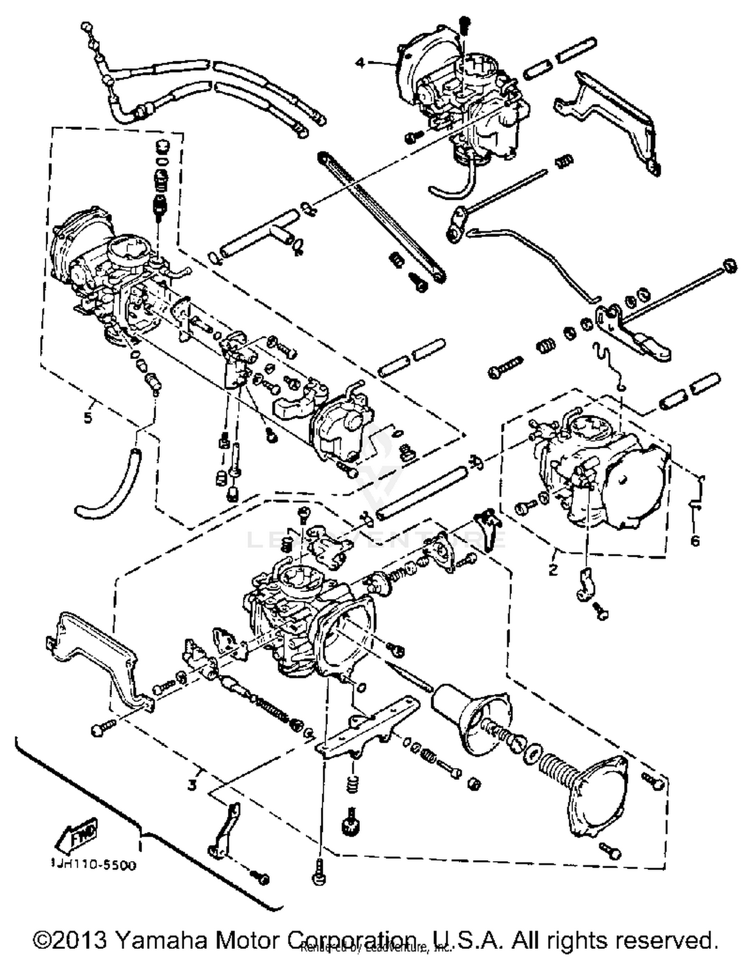 CARBURETOR FOR CALIFORNIA MODELS ONLY