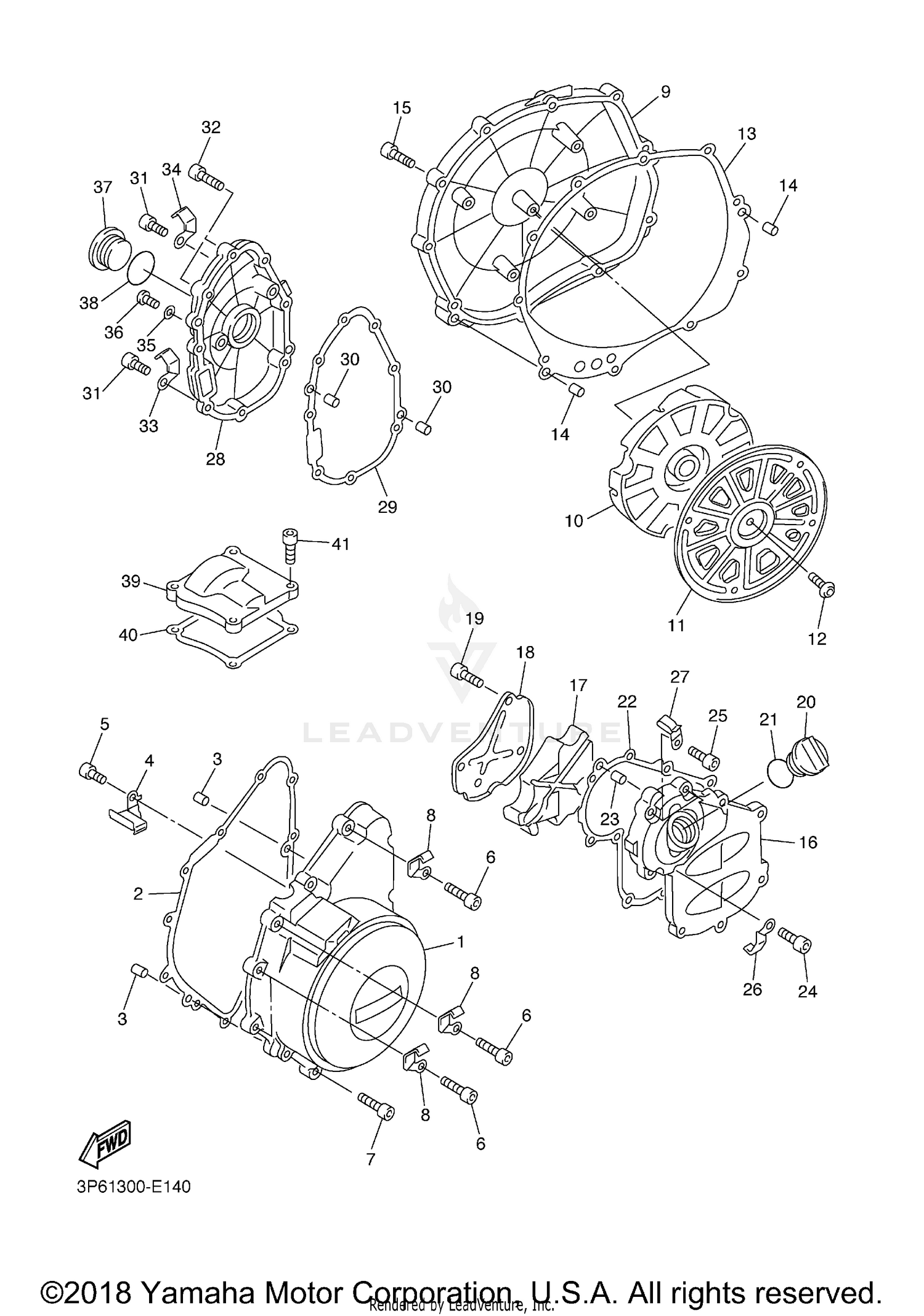 CRANKCASE COVER 1
