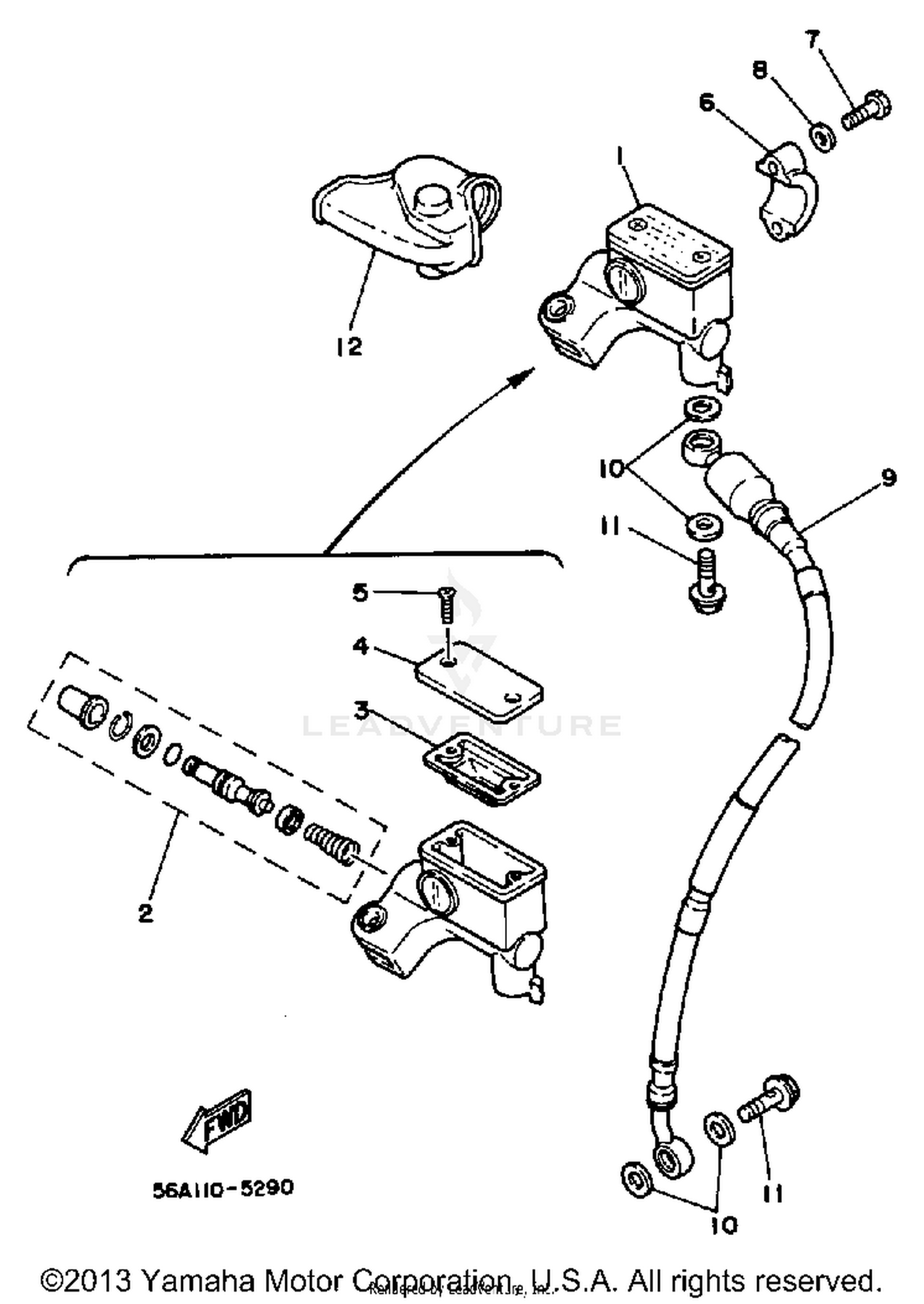 FRONT MASTER CYLINDER
