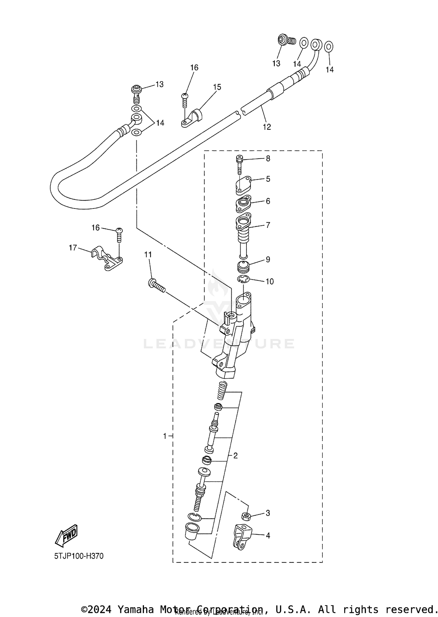 REAR MASTER CYLINDER