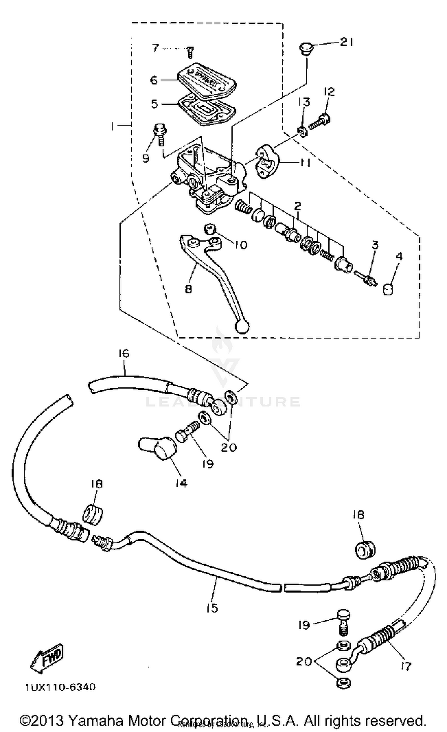 FRONT MASTER CYLINDER 2