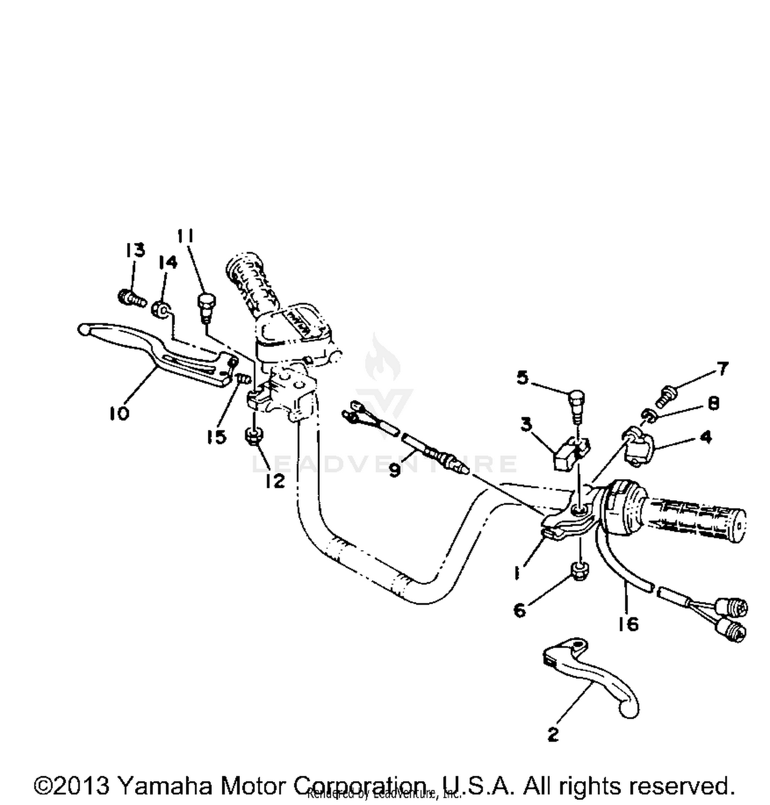 HANDLE SWITCH - LEVER