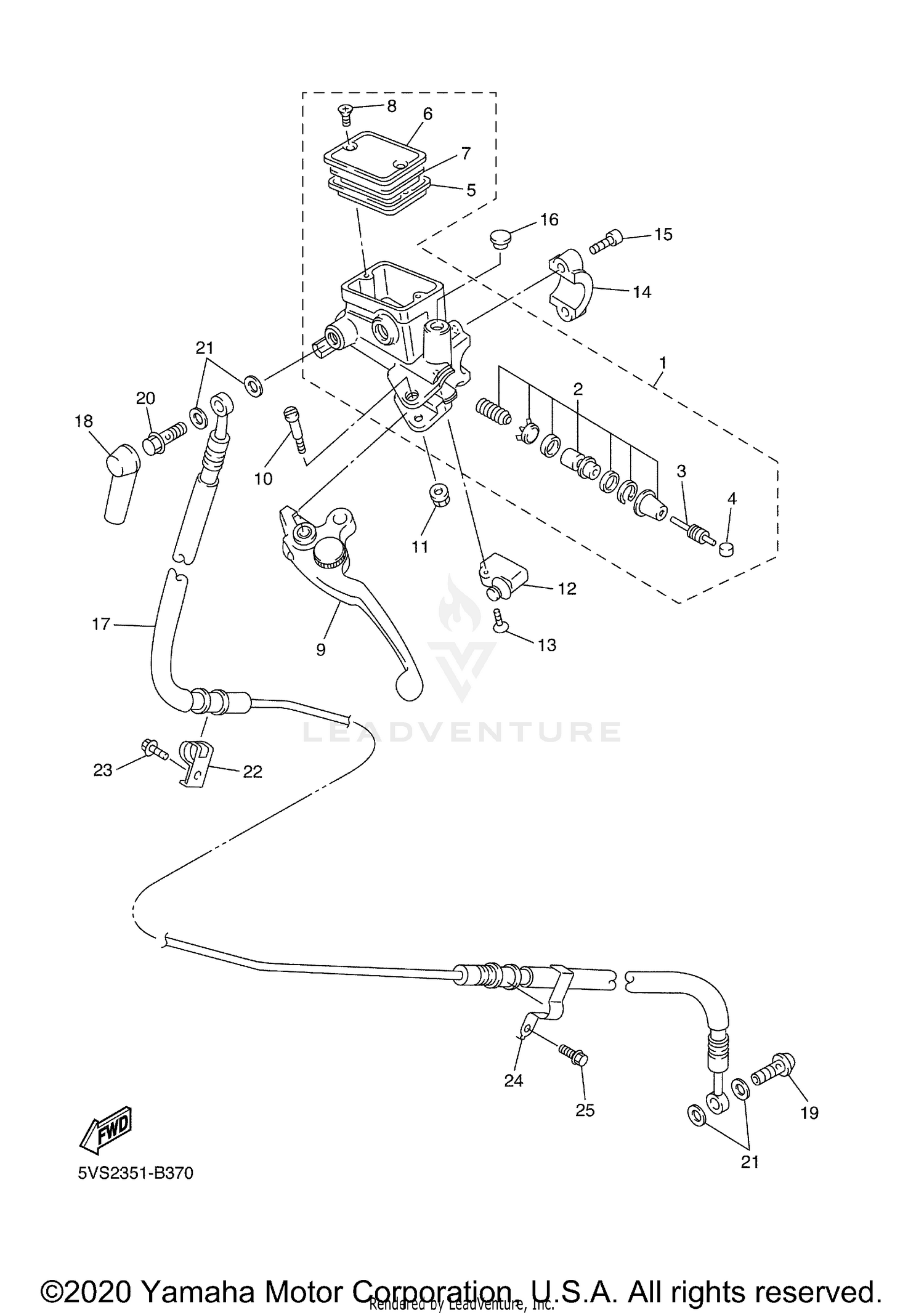 FRONT MASTER CYLINDER 2