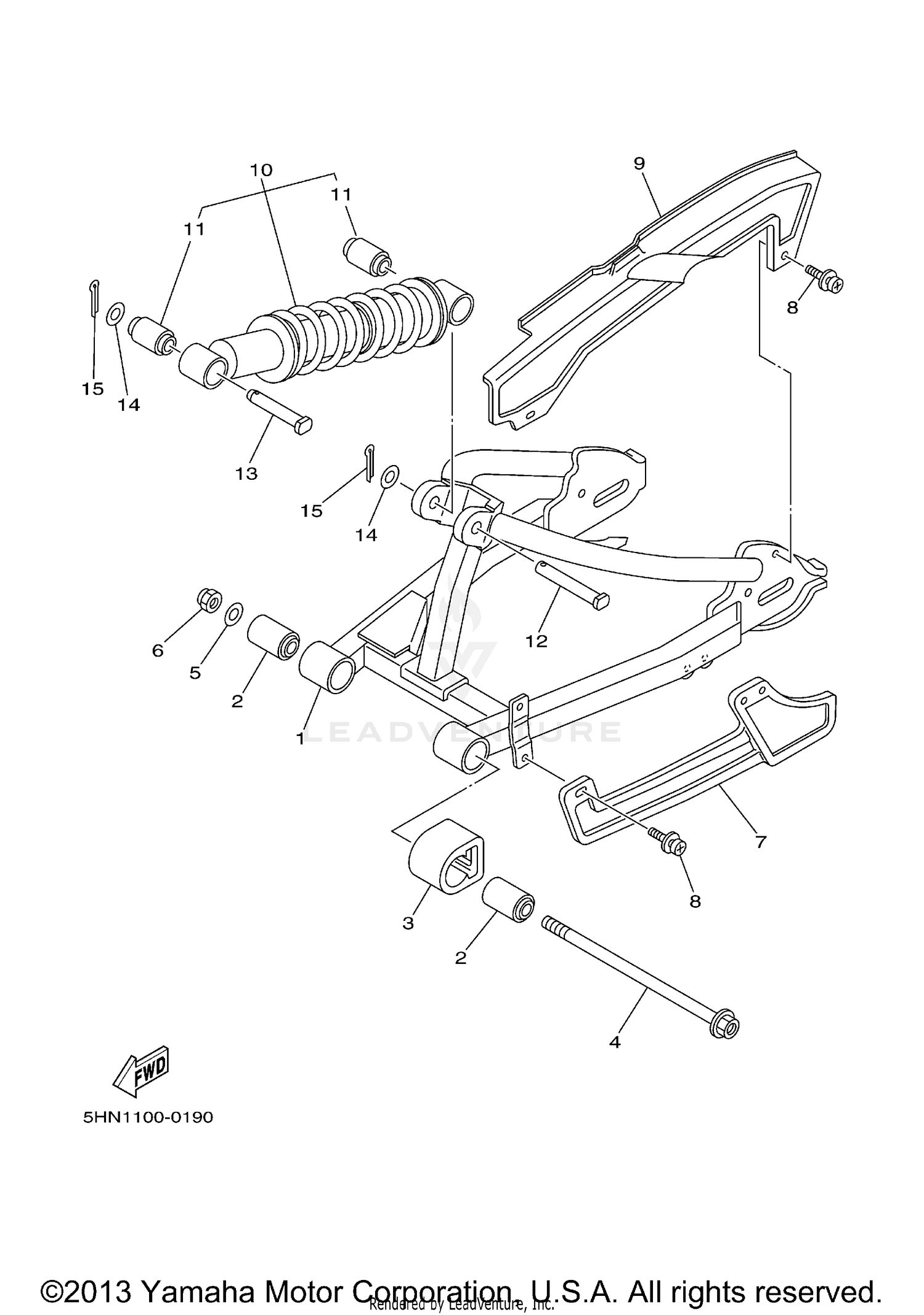 REAR ARM SUSPENSION