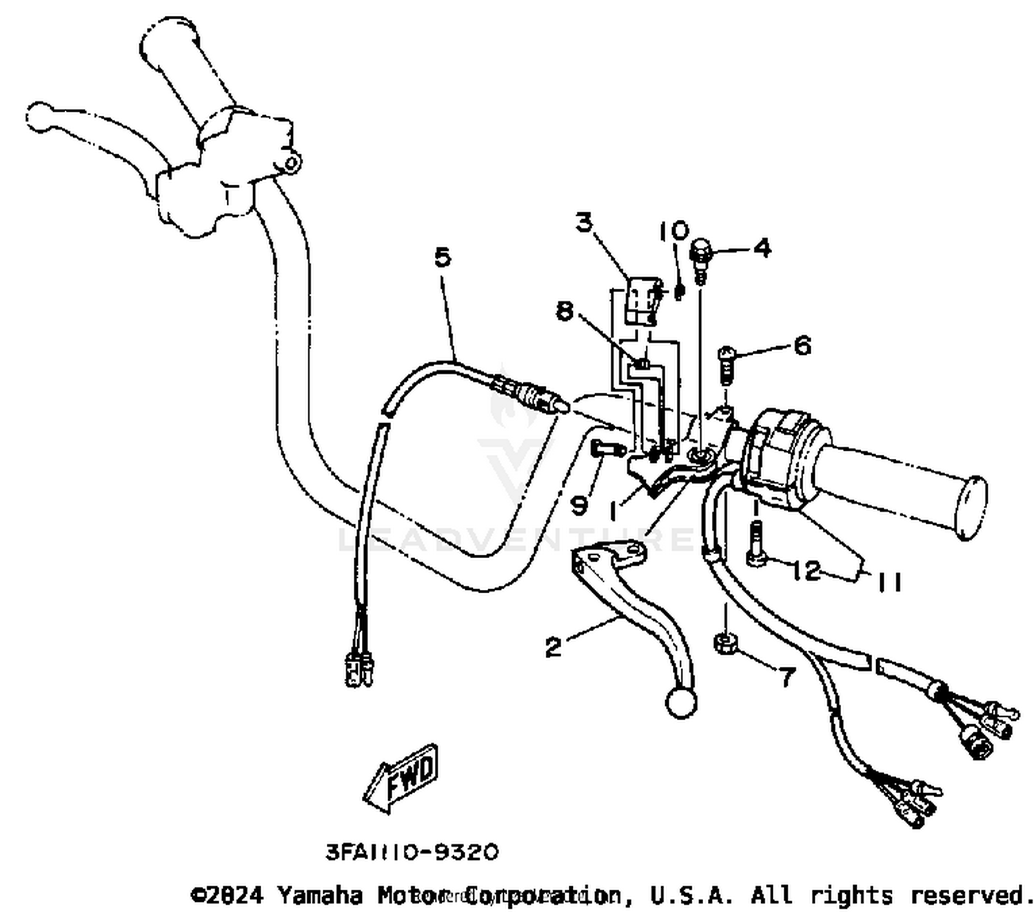 HANDLE SWITCH - LEVER