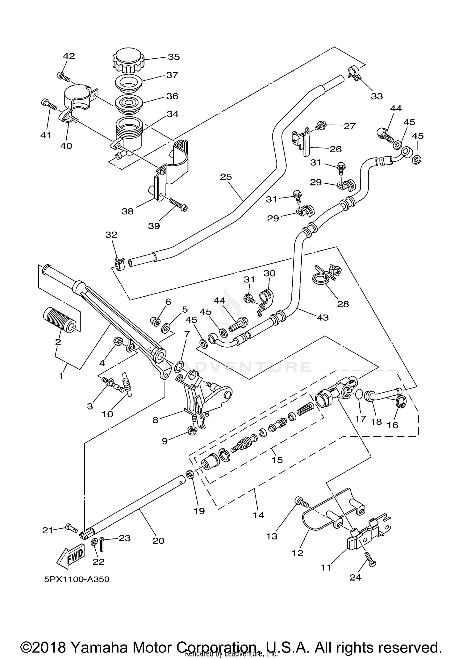 REAR MASTER CYLINDER