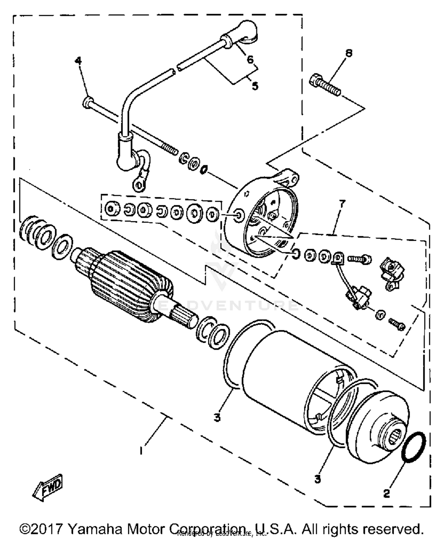 STARTING MOTOR