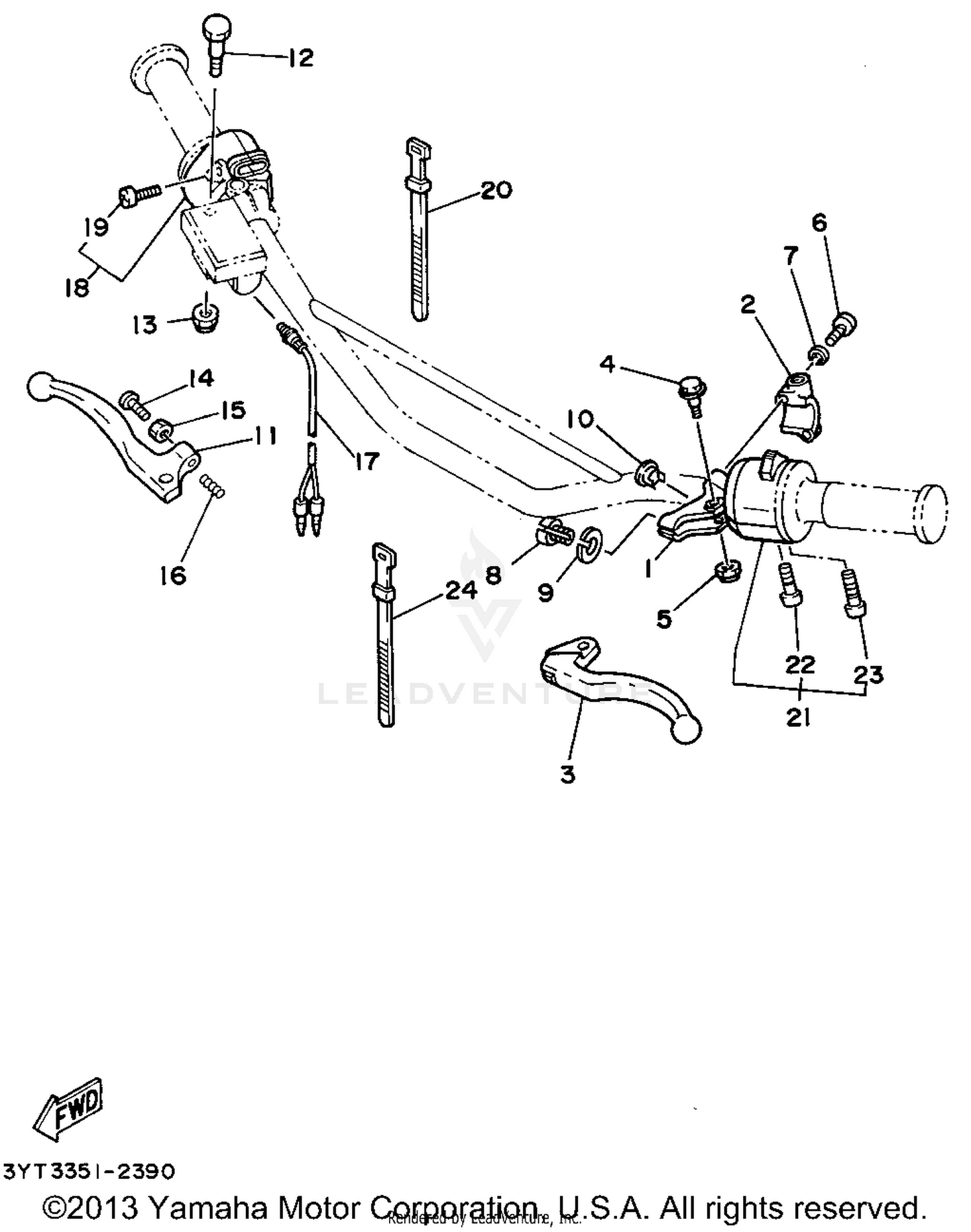 HANDLE SWITCH - LEVER