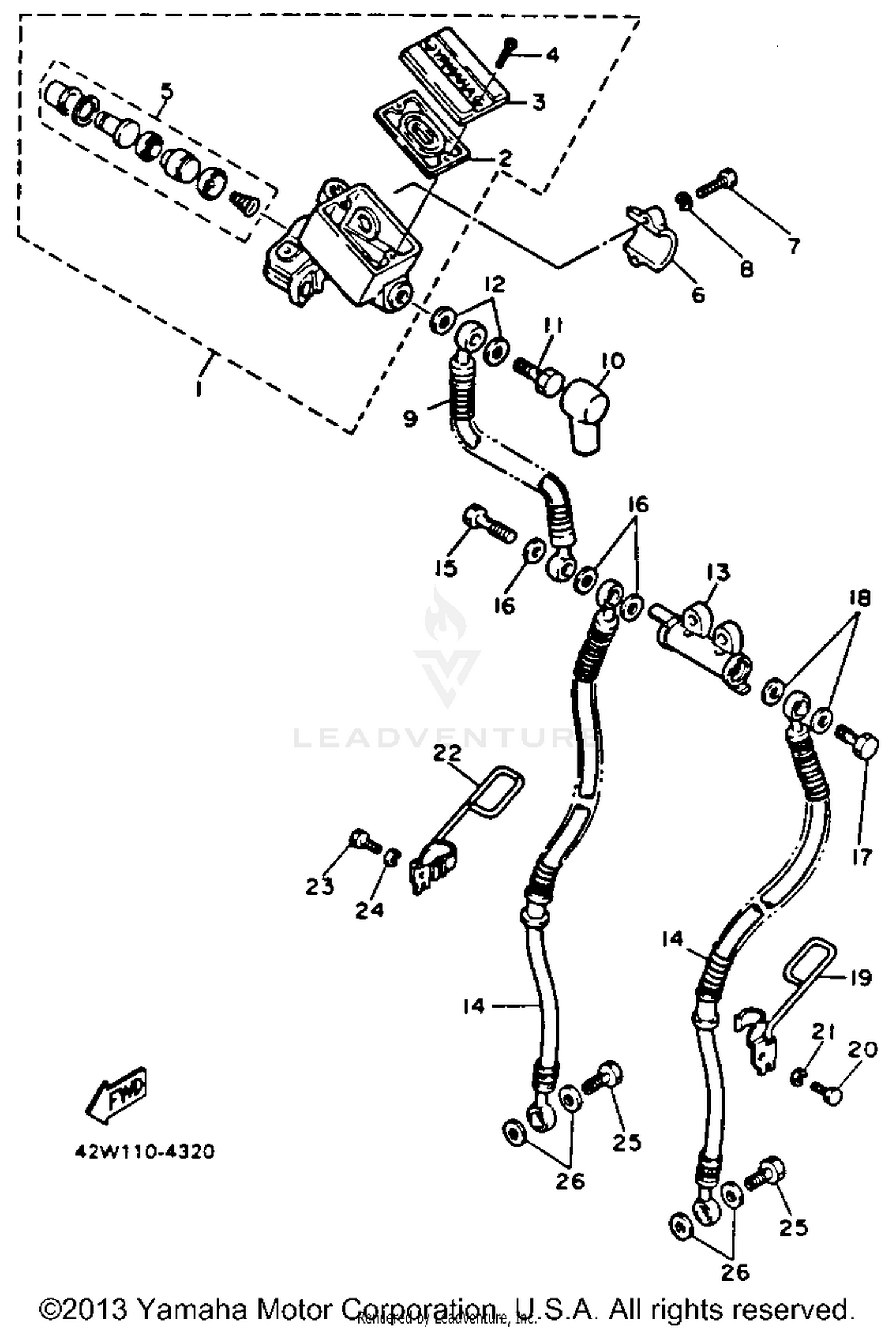 FRONT MASTER CYLINDER
