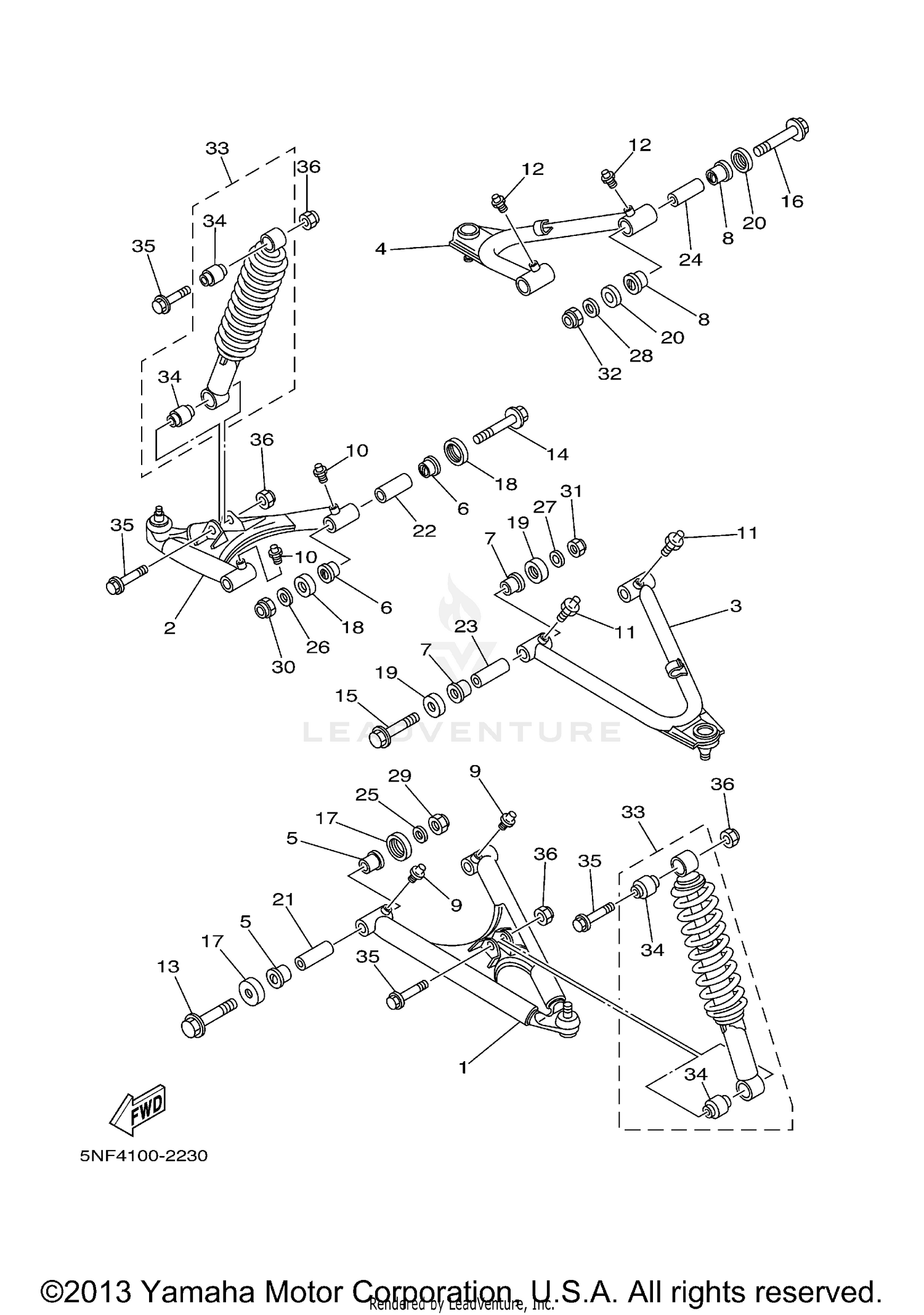 FRONT SUSPENSION WHEEL