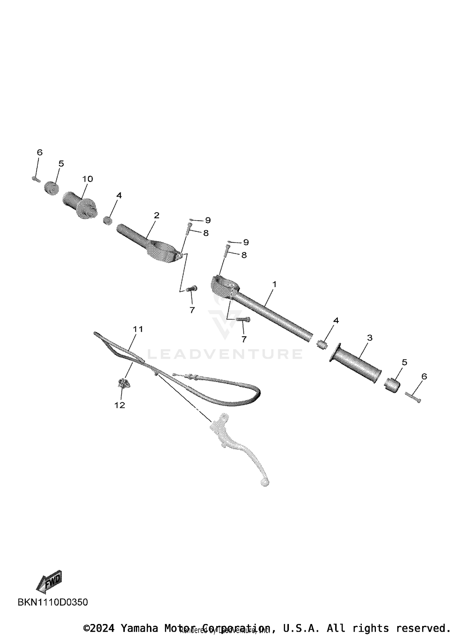STEERING HANDLE & CABLE