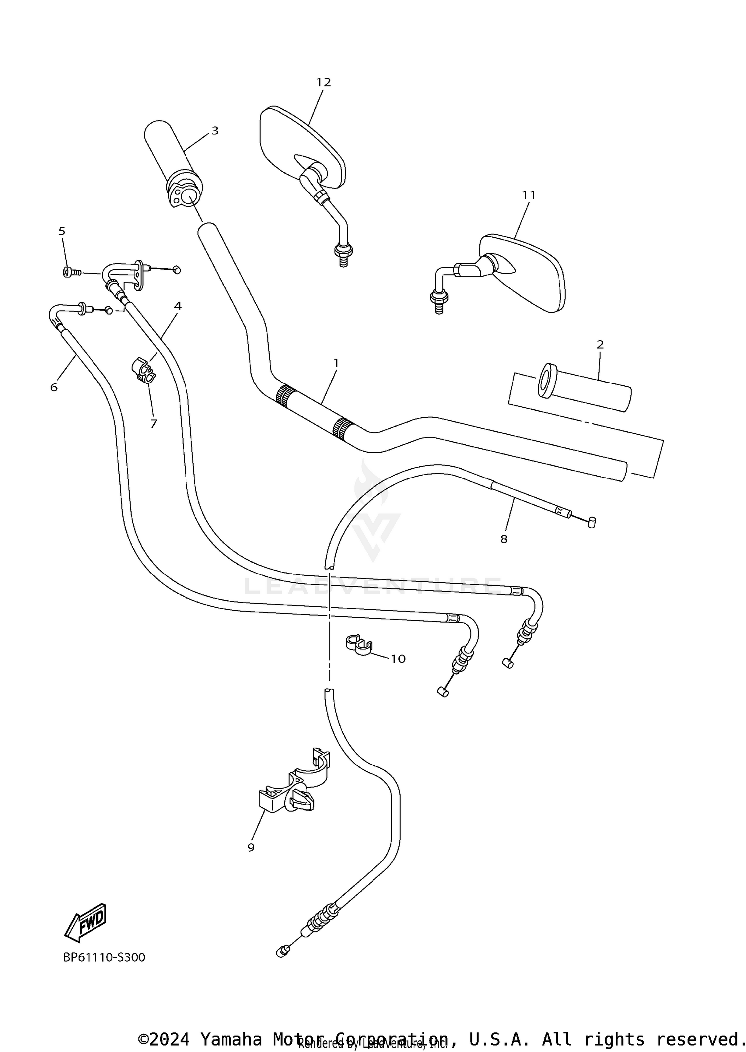 STEERING HANDLE & CABLE