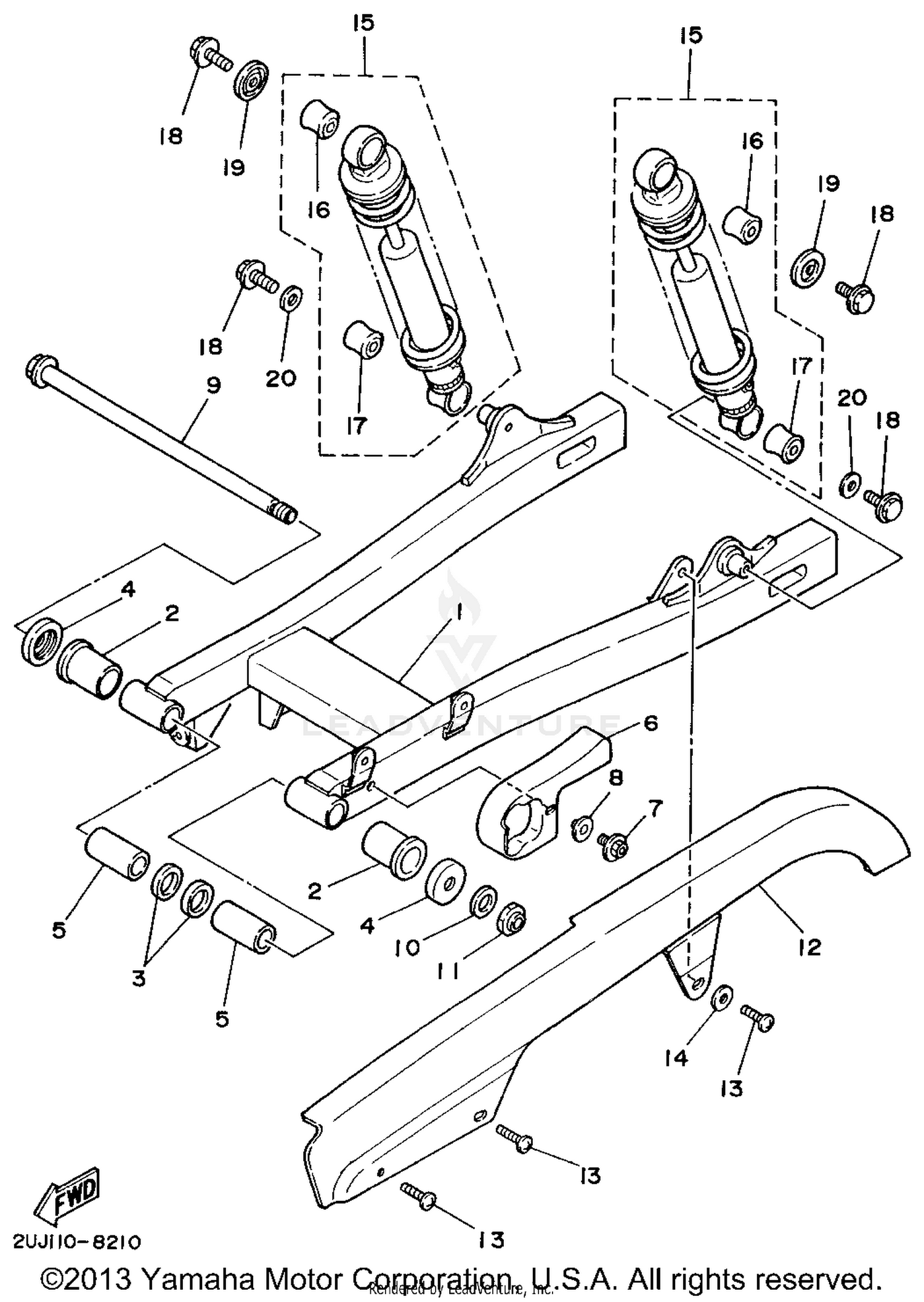 REAR ARM SUSPENSION