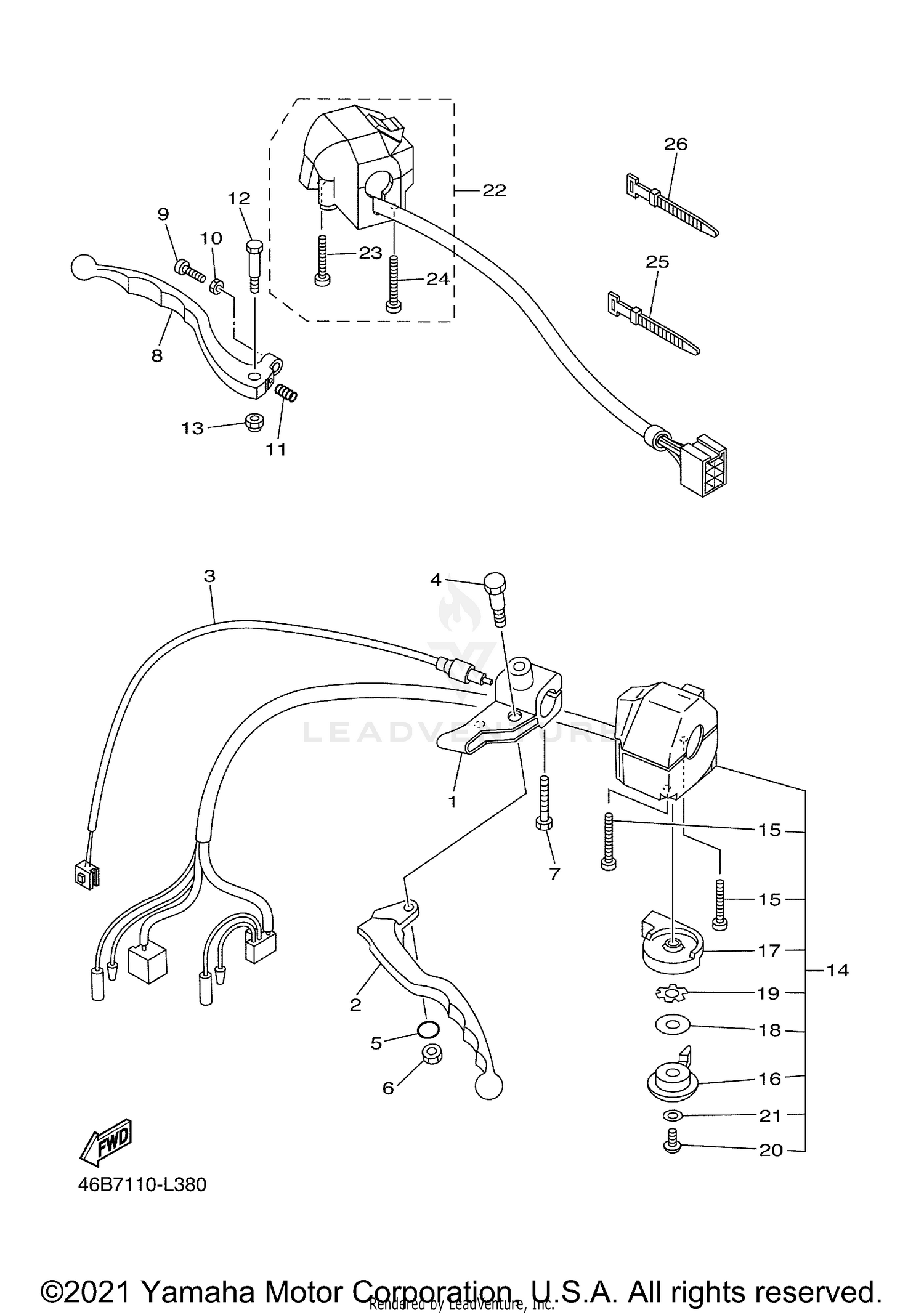 HANDLE SWITCH & LEVER