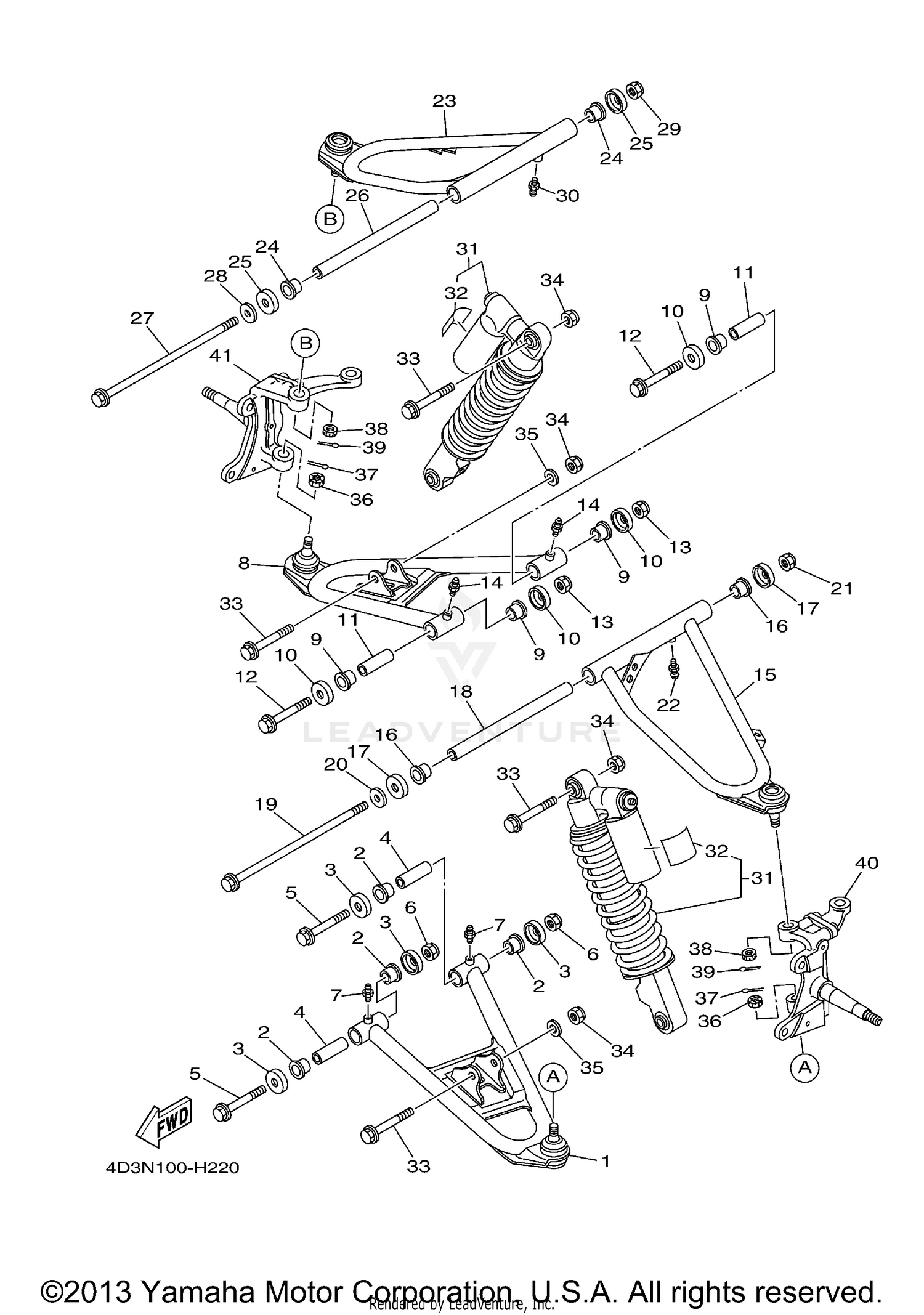 FRONT SUSPENSION WHEEL