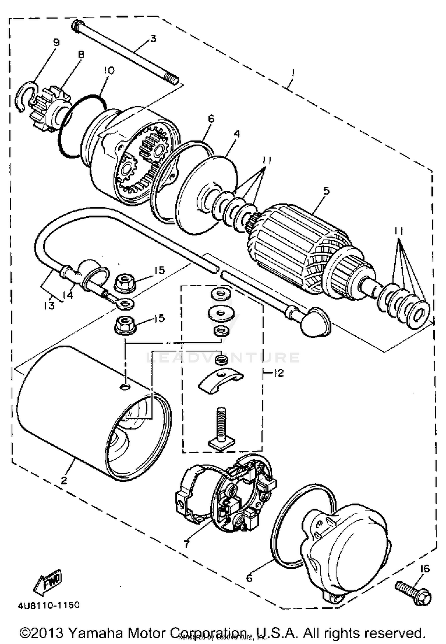STARTING MOTOR