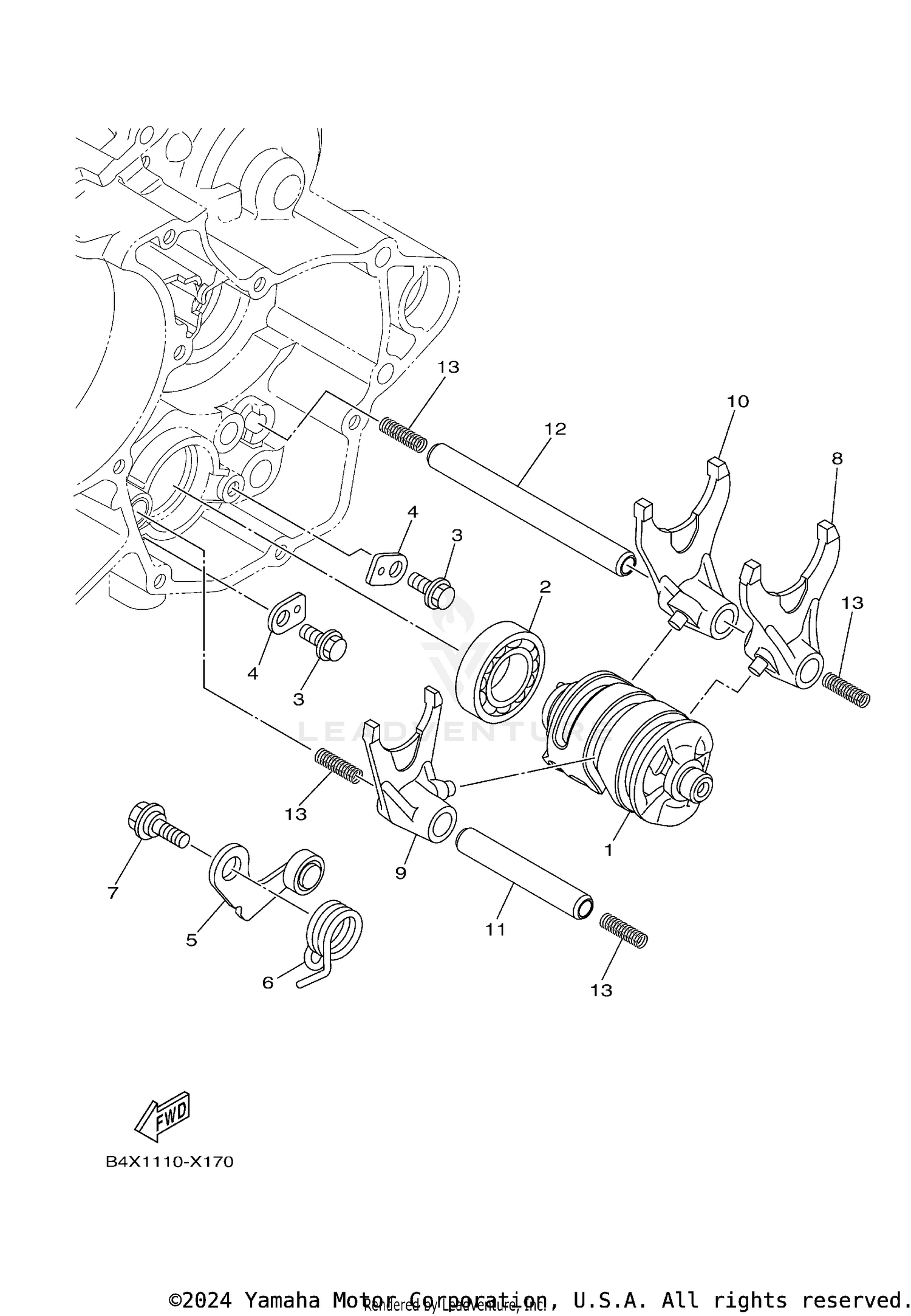 SHIFT CAM & FORK