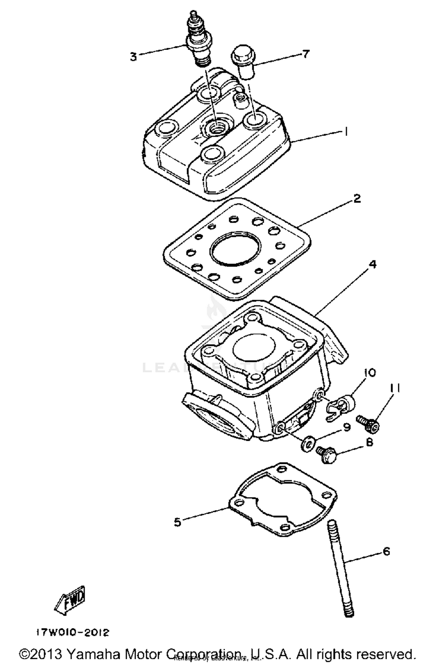 CYLINDER HEAD-CYLINDER