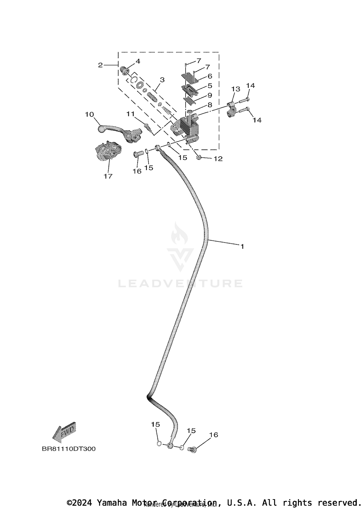 FRONT MASTER CYLINDER