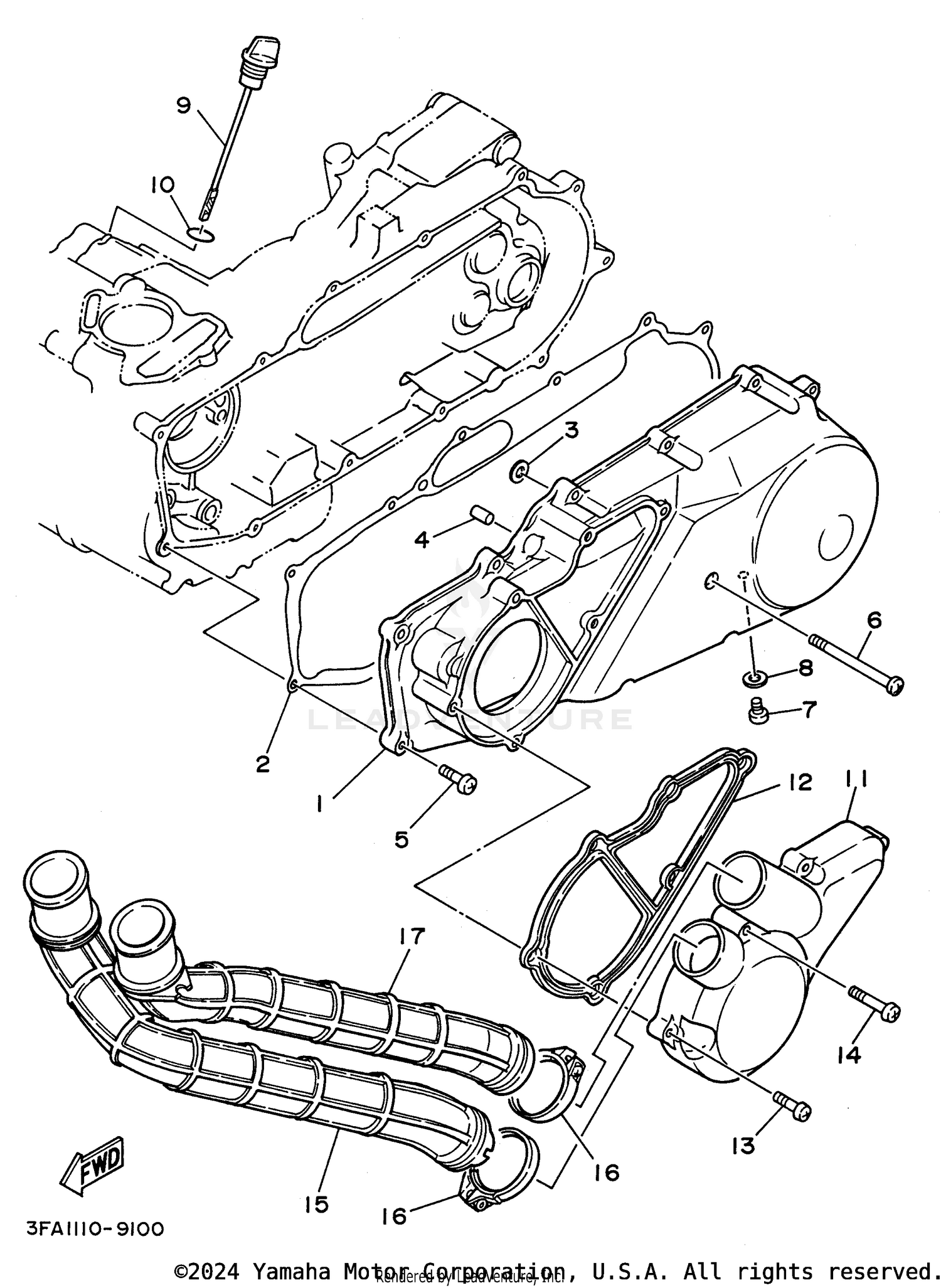 CRANKCASE COVER 1