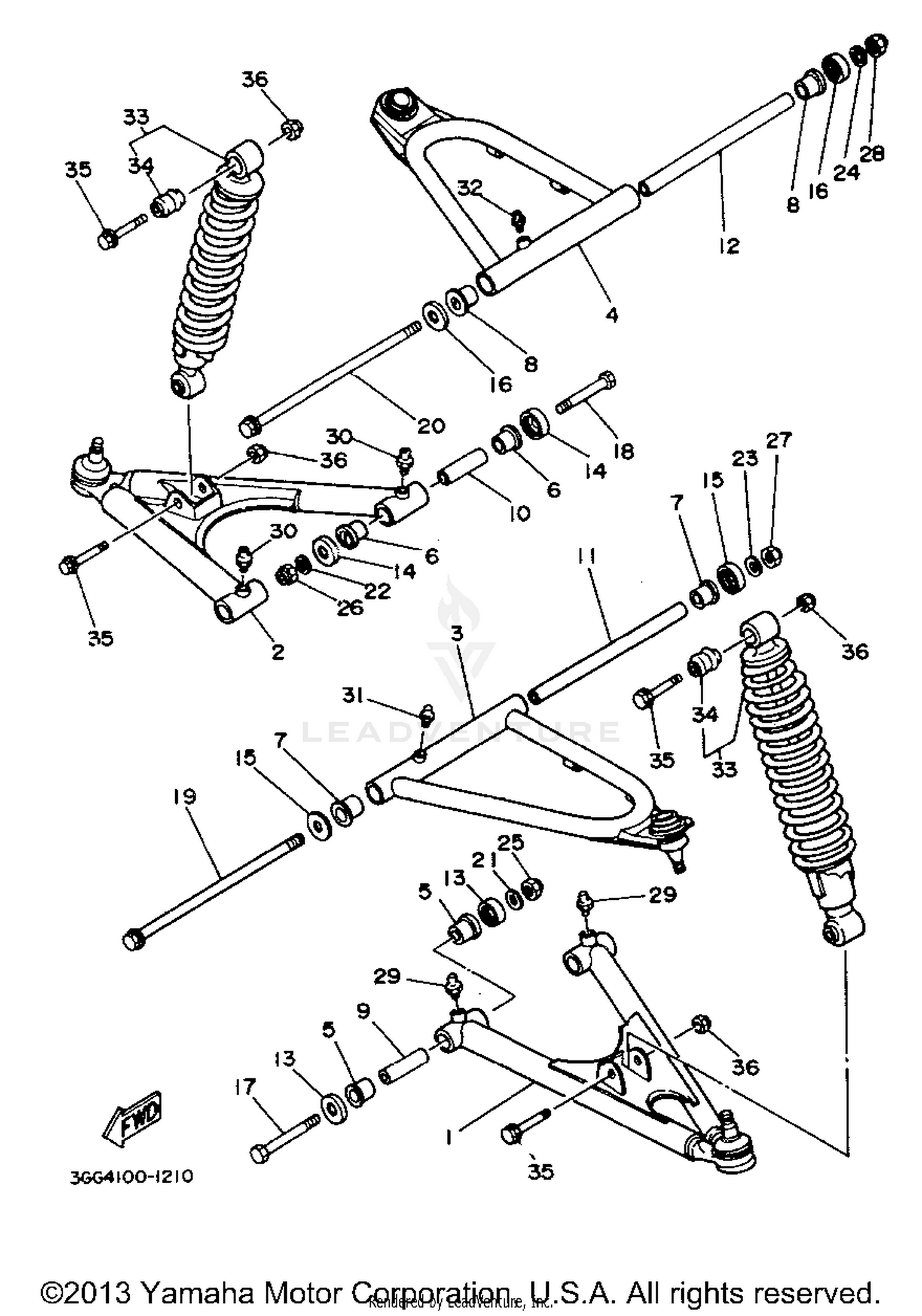 FRONT SUSPENSION WHEEL