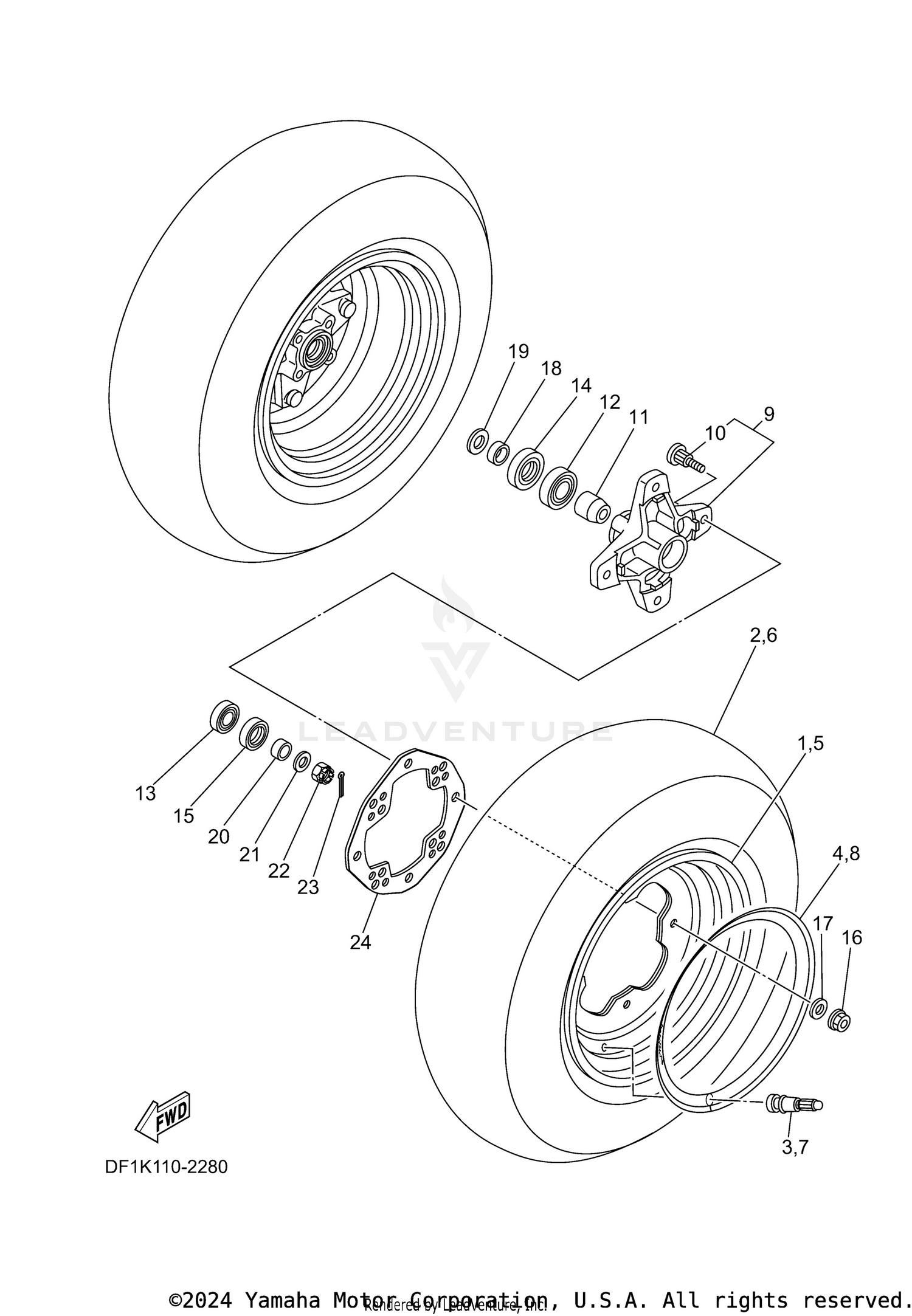 FRONT WHEEL